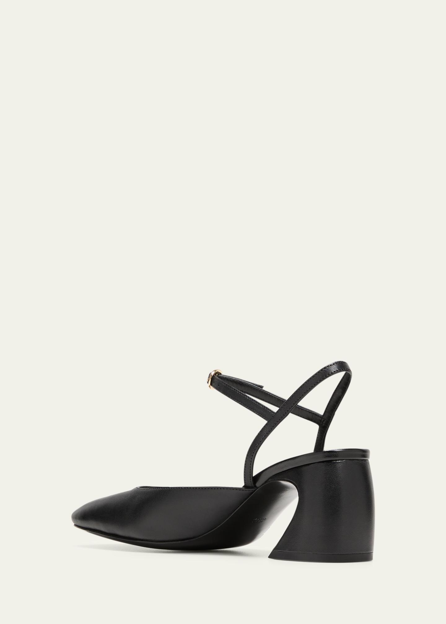 3.1 Phillip Lim Leather Comma-Heel Leather Pumps - Bergdorf Goodman