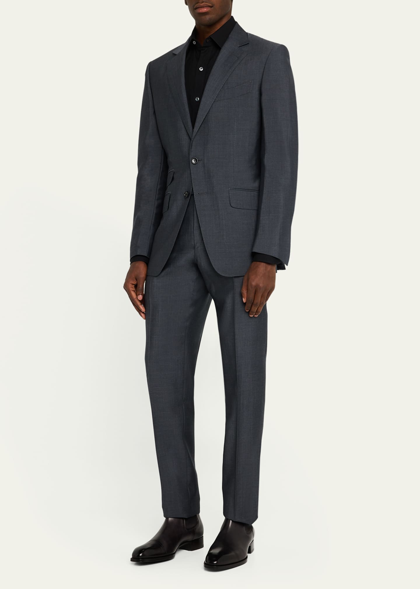 TOM FORD Men's O'Connor Iridescent Poplin Suit - Bergdorf Goodman