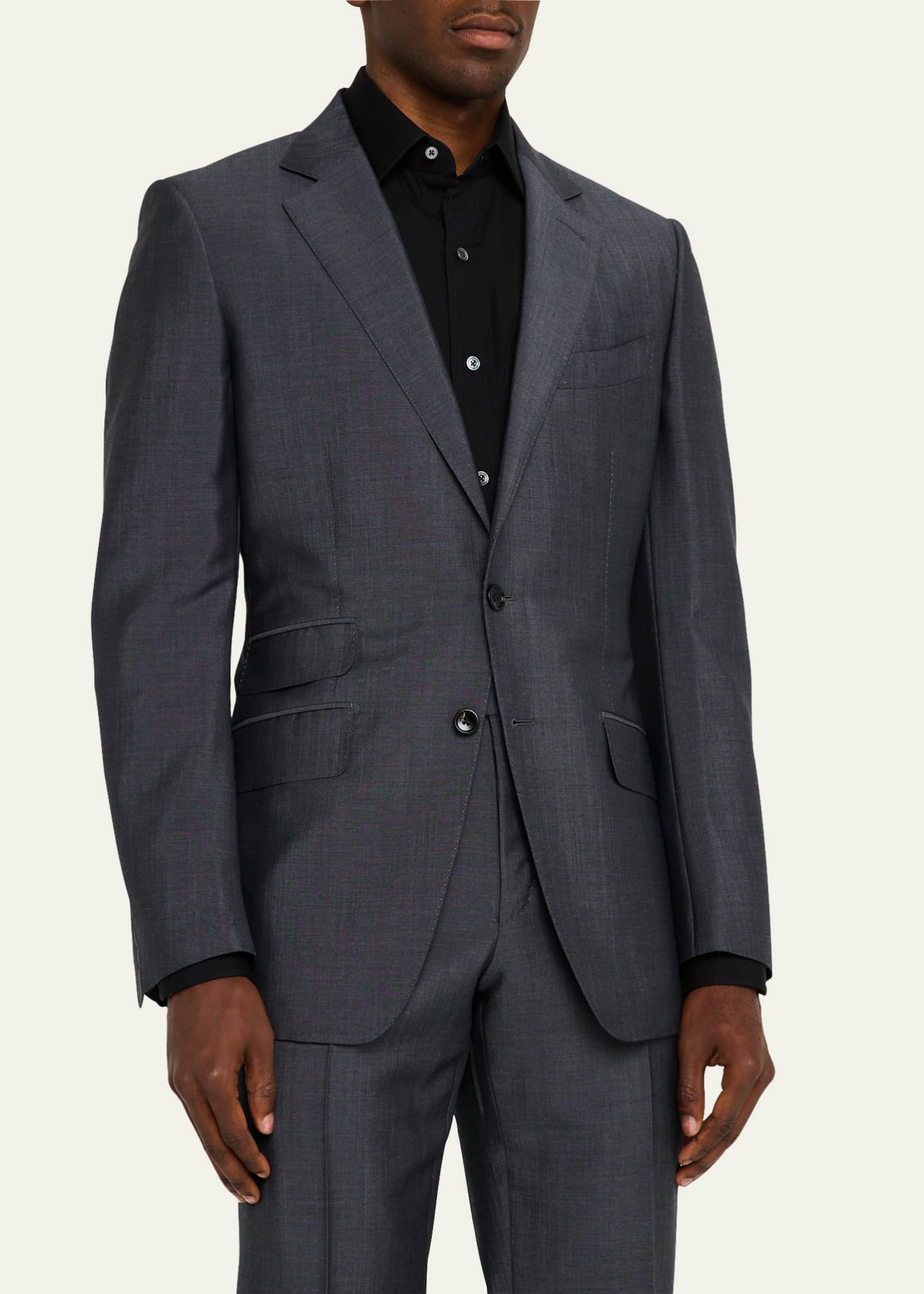 TOM FORD Men's O'Connor Iridescent Poplin Suit - Bergdorf Goodman