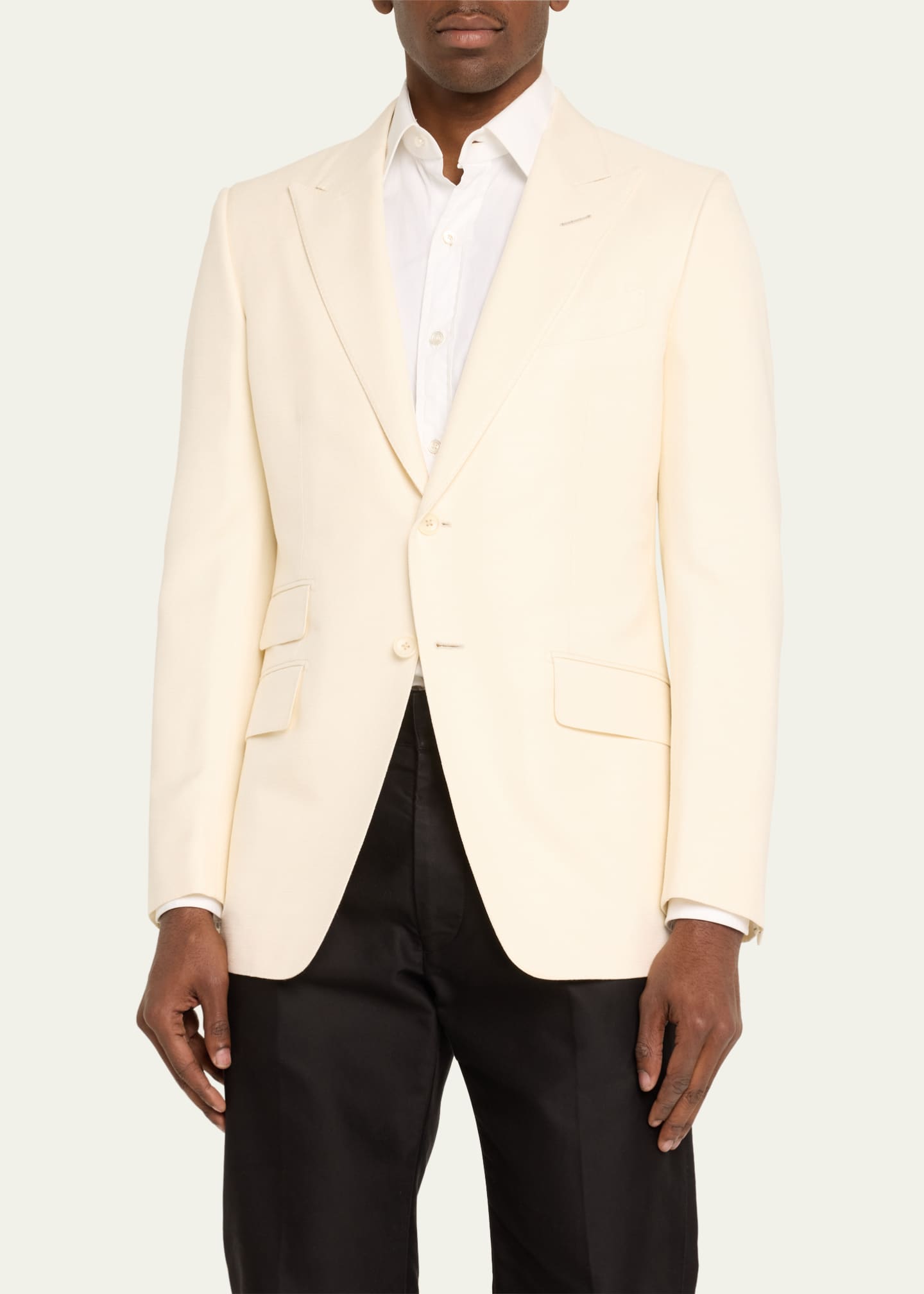 TOM FORD Men's O'Connor Textured Silk Dinner Jacket Image 4 of 5