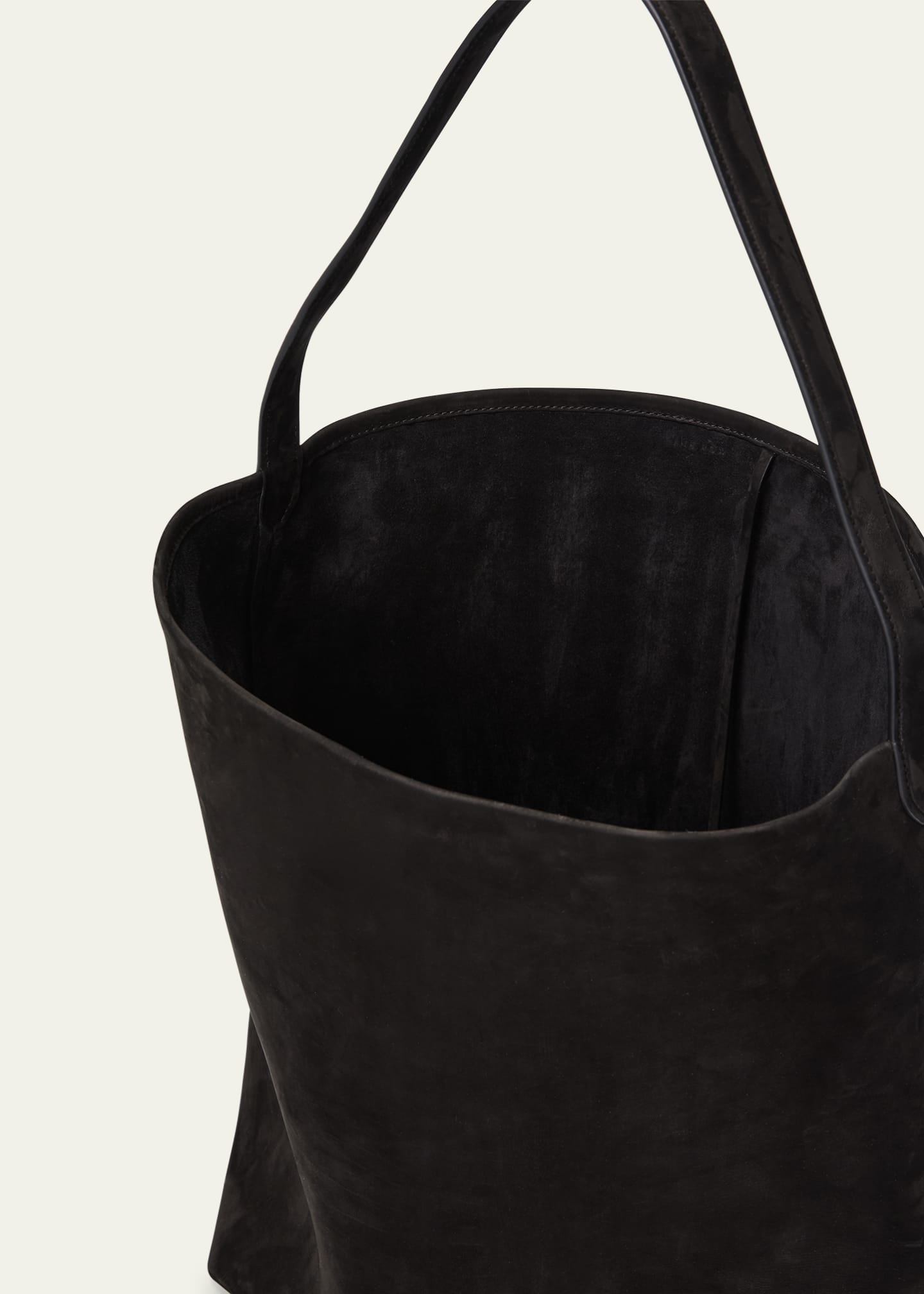 トートバッグ [The Row] Large N/S Park Tote Bag in Cotton Canvas Large N/S Park Tote Bag Green in Cotton Canvas – The Row