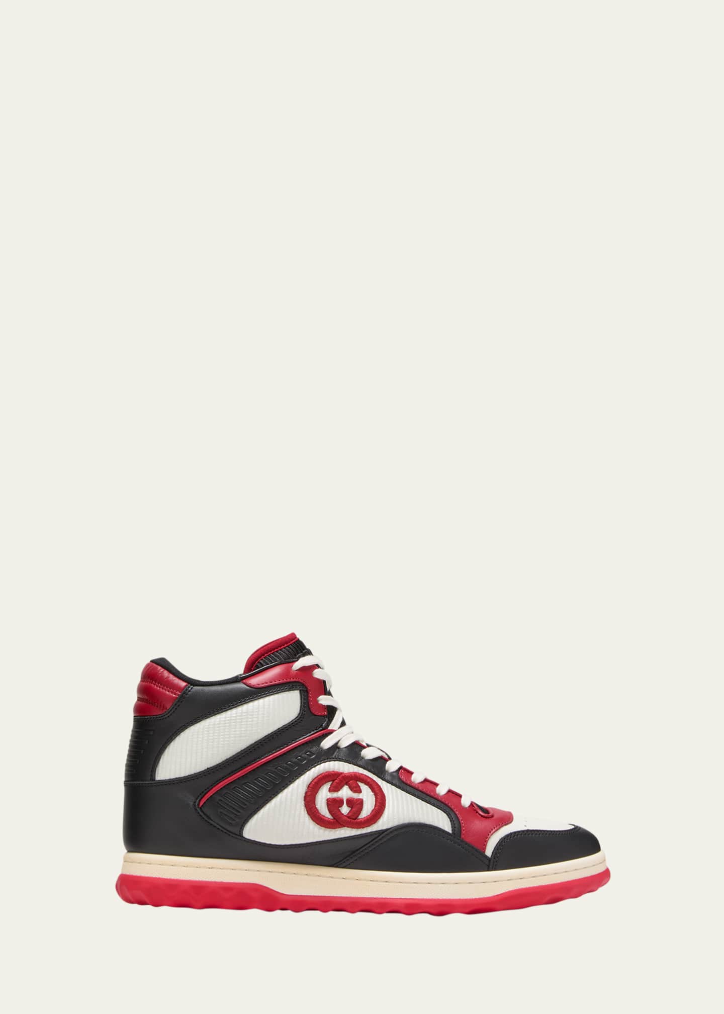 Black gucci high tops store