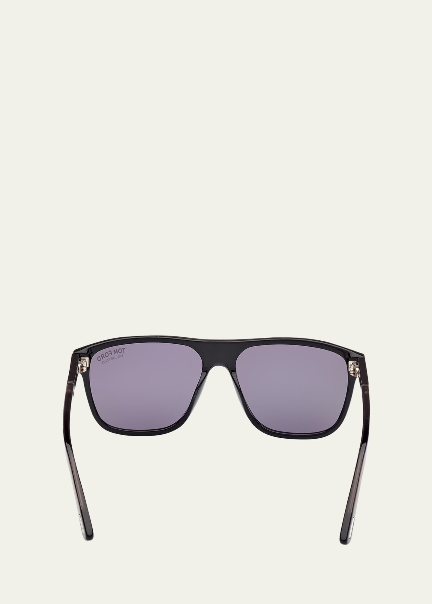 TOM FORD Men's Frances Acetate Square Polarized Sunglasses Image 5 of 5