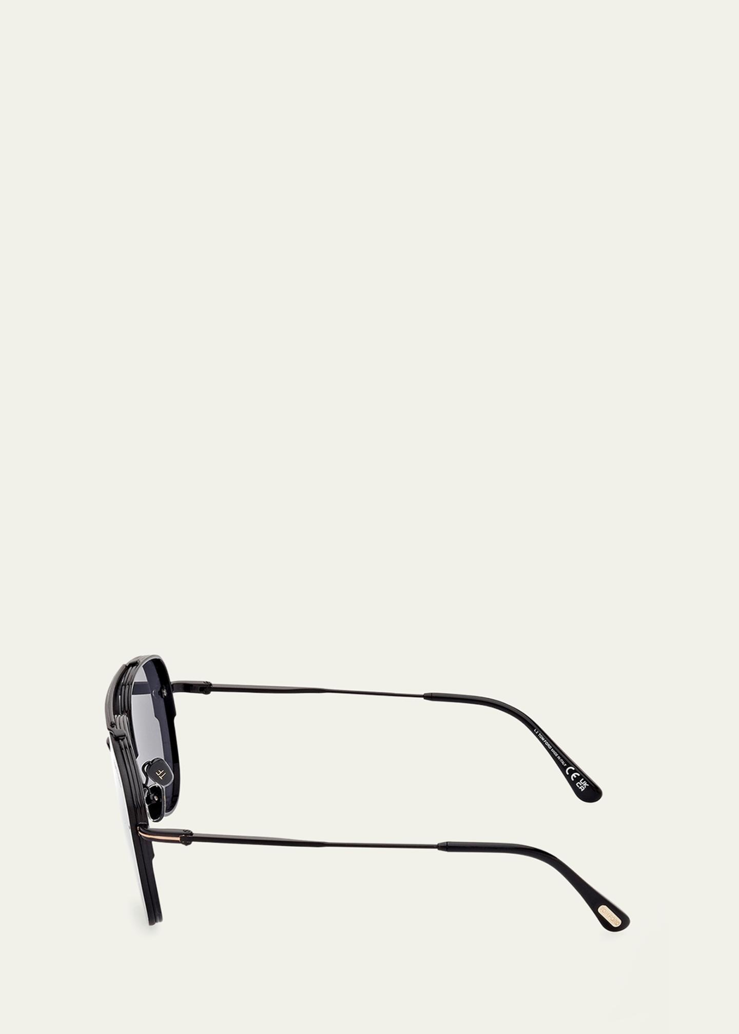 TOM FORD Men's Leon Metal Aviator Sunglasses - Bergdorf Goodman
