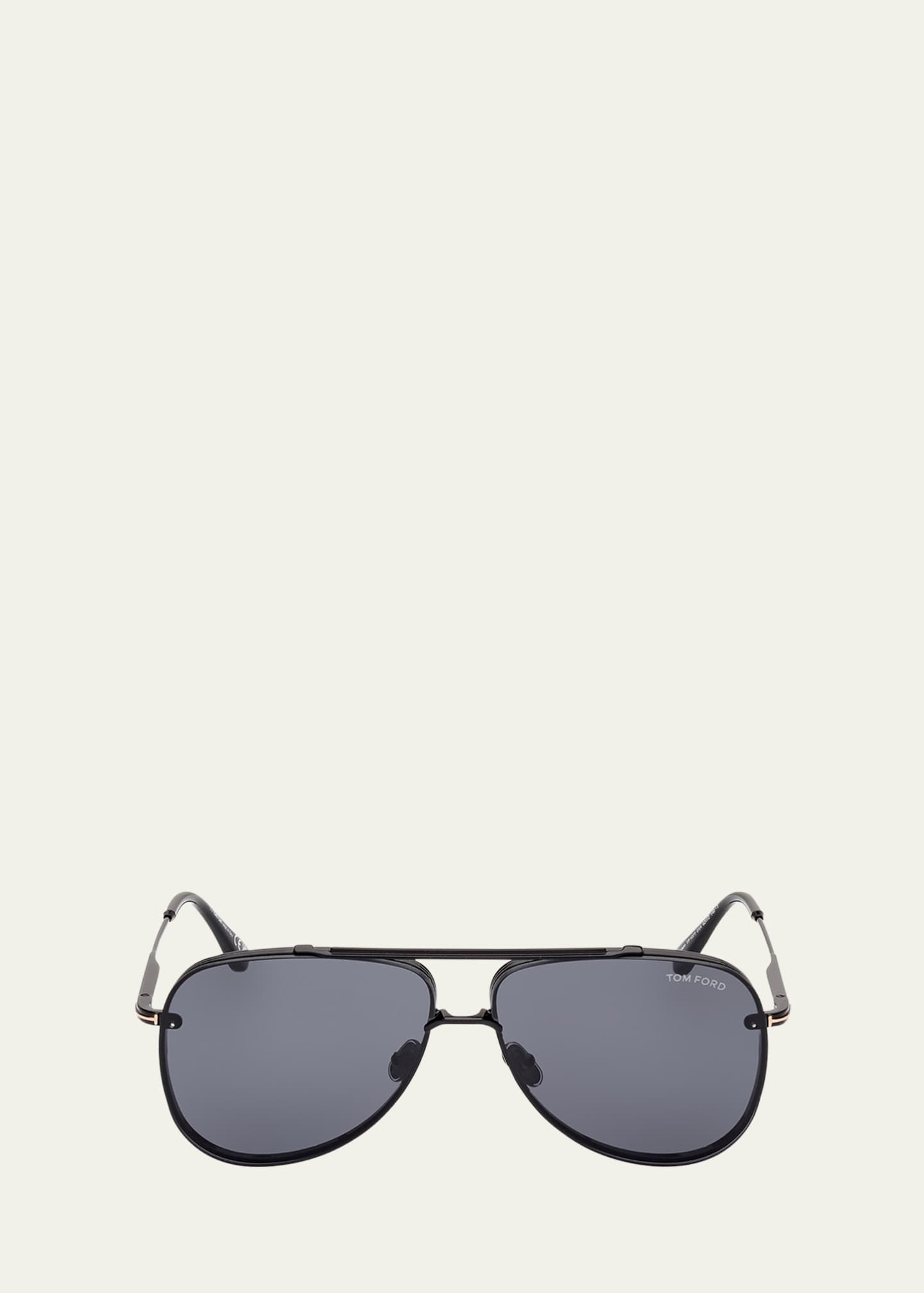 Tom ford metal aviator sunglasses discount