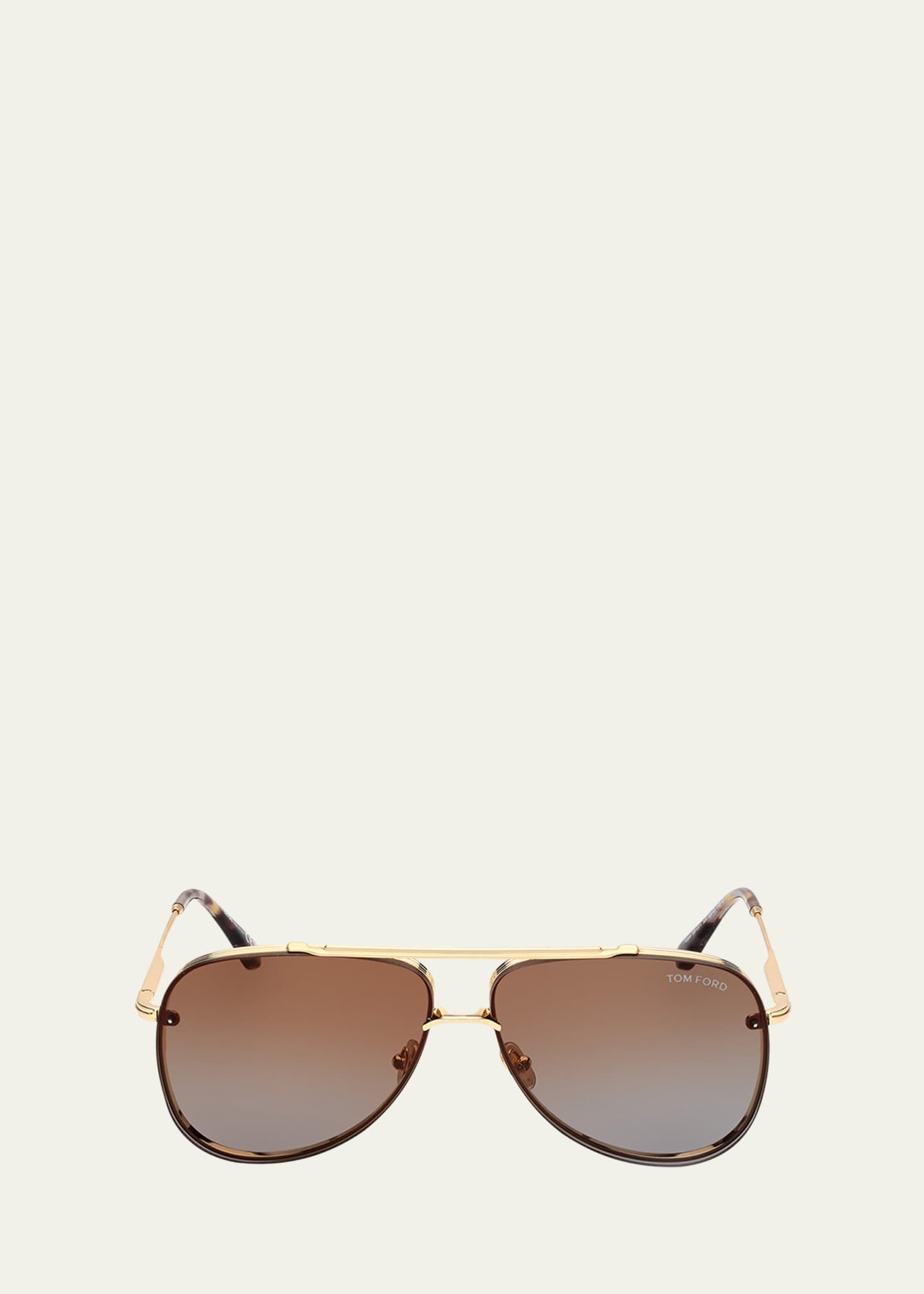 Tom ford metal aviator sunglasses on sale
