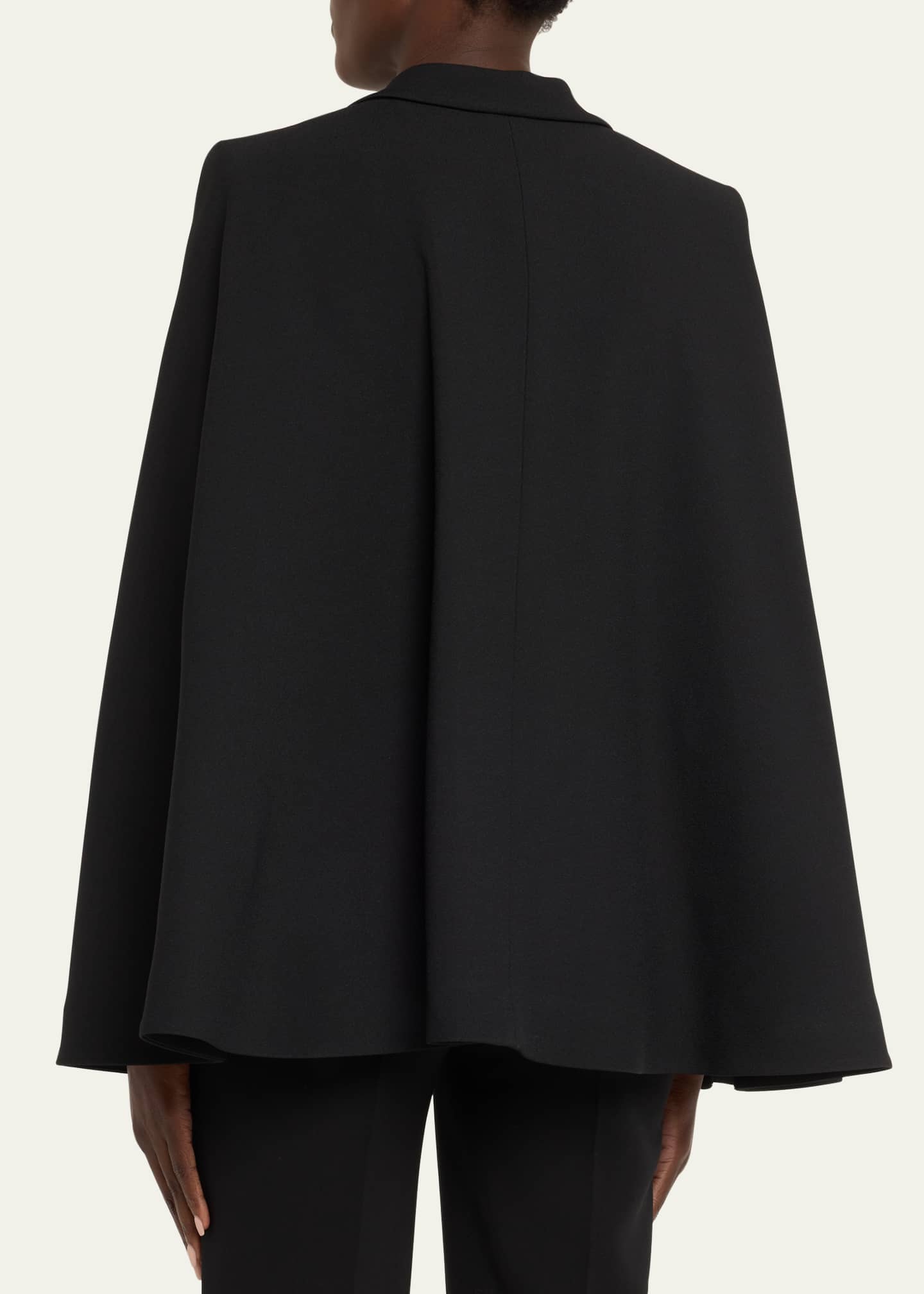 Michael Kors Collection Fitted Tuxedo Cape Jacket Bergdorf Goodman