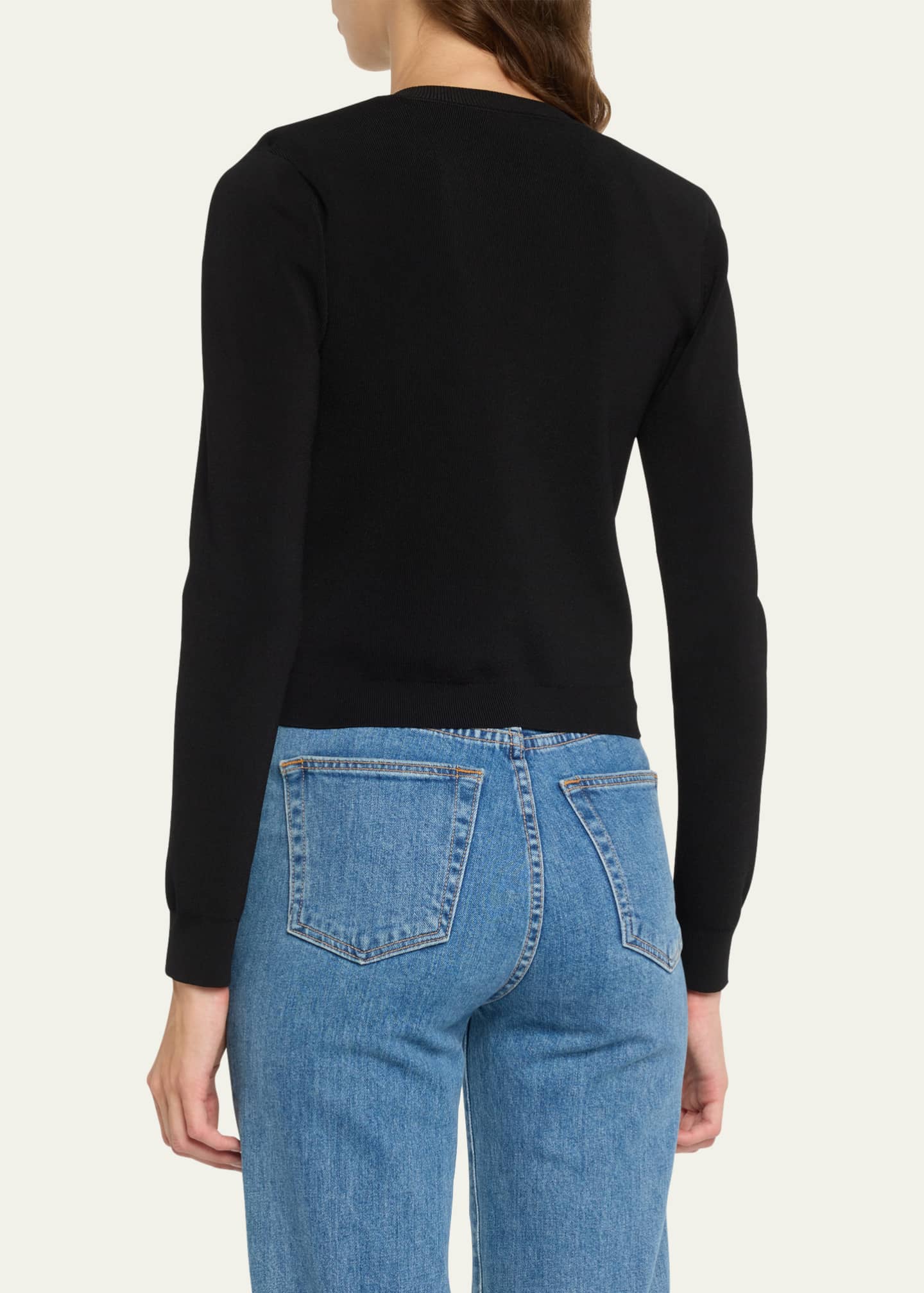 L'Agence Toulouse Button-Down Cardigan Image 3 of 5