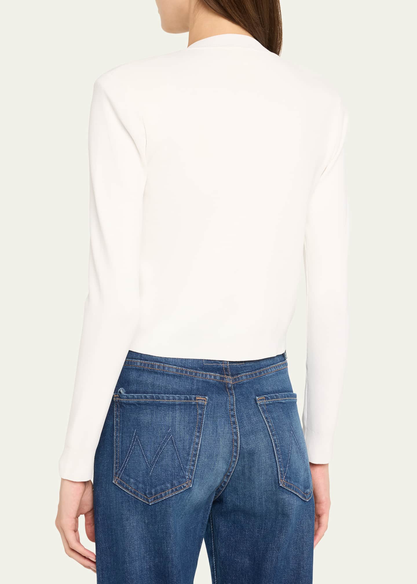 L'Agence Toulouse Button-Down Cardigan - Bergdorf Goodman