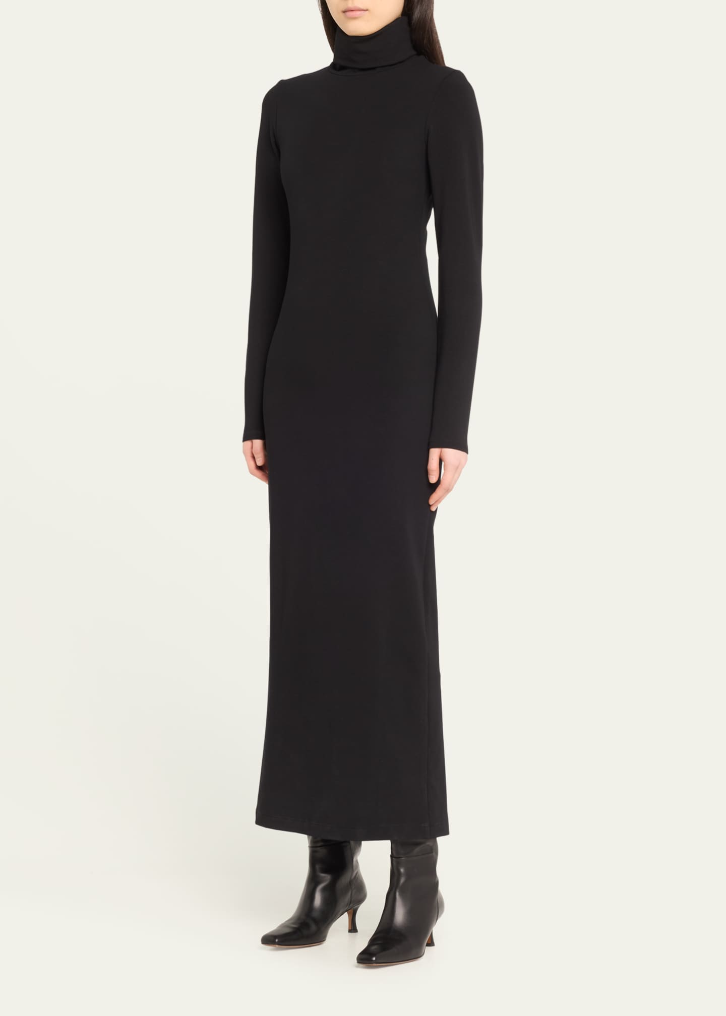 SPRWMN Long-Sleeve Turtleneck Maxi Dress - Bergdorf Goodman