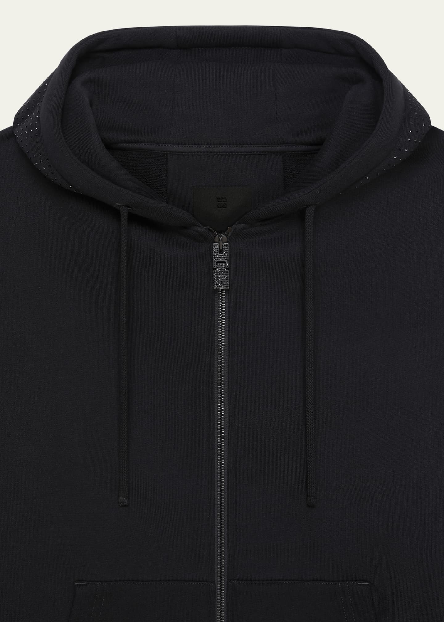 Givenchy Men s Studded Full Zip Hoodie Bergdorf Goodman