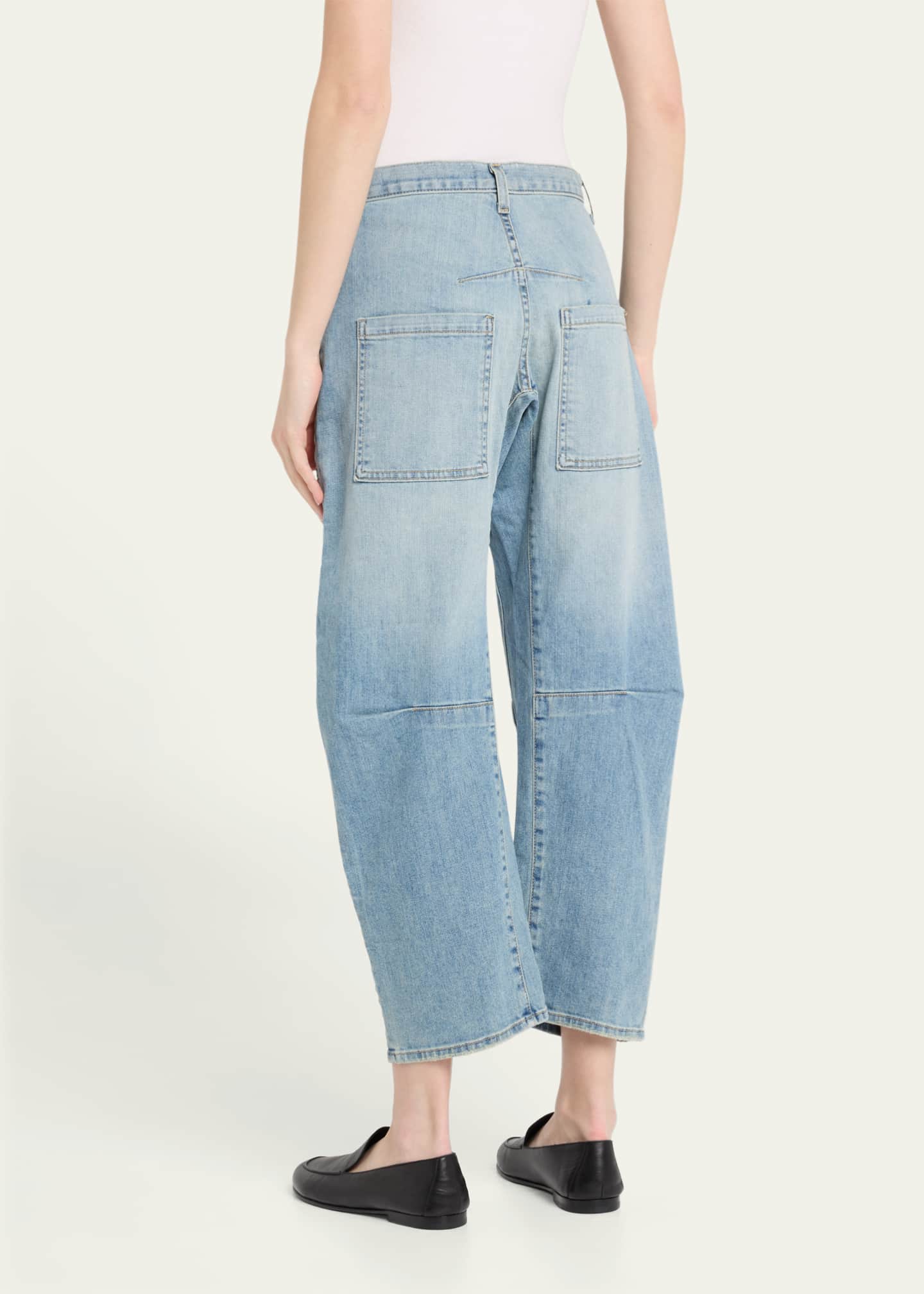 Nili Lotan Shon Cropped Jeans Image 3 of 5