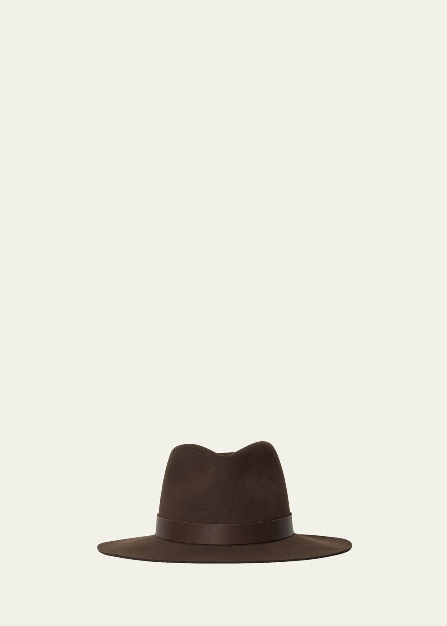 Janessa Leone Ross Packable Wool Fedora Image 1 of 2