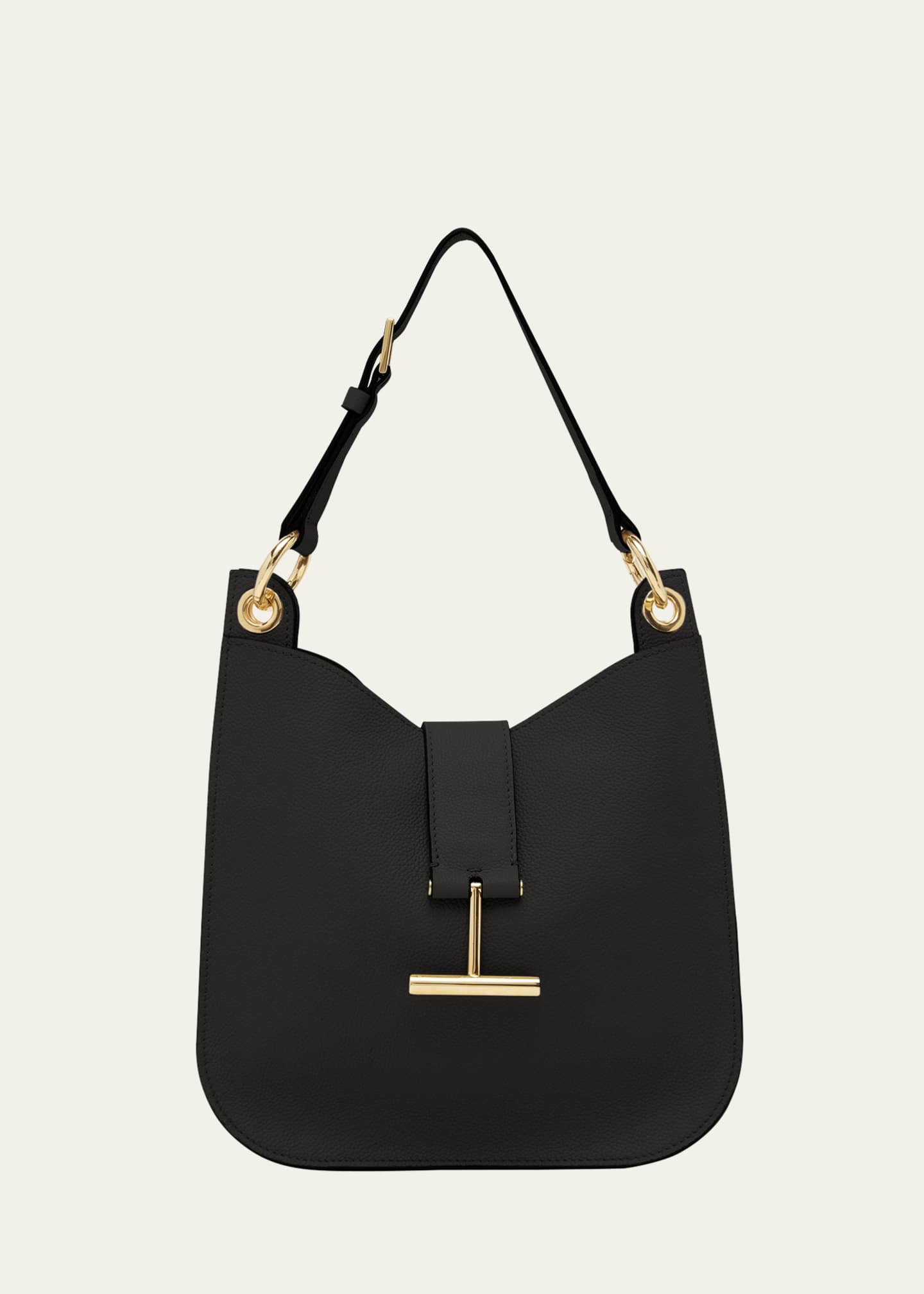 TOM FORD Tara Small Hobo Crossbody in Grained Leather - Bergdorf Goodman