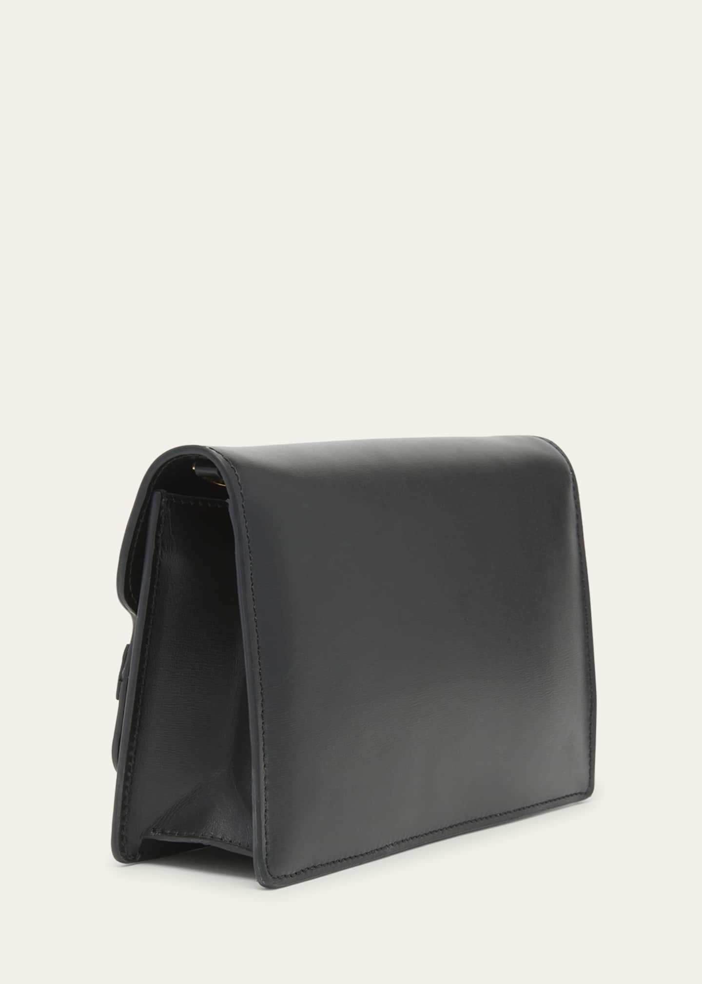 Tom Ford Whitney Small Leather Shoulder Bag Black