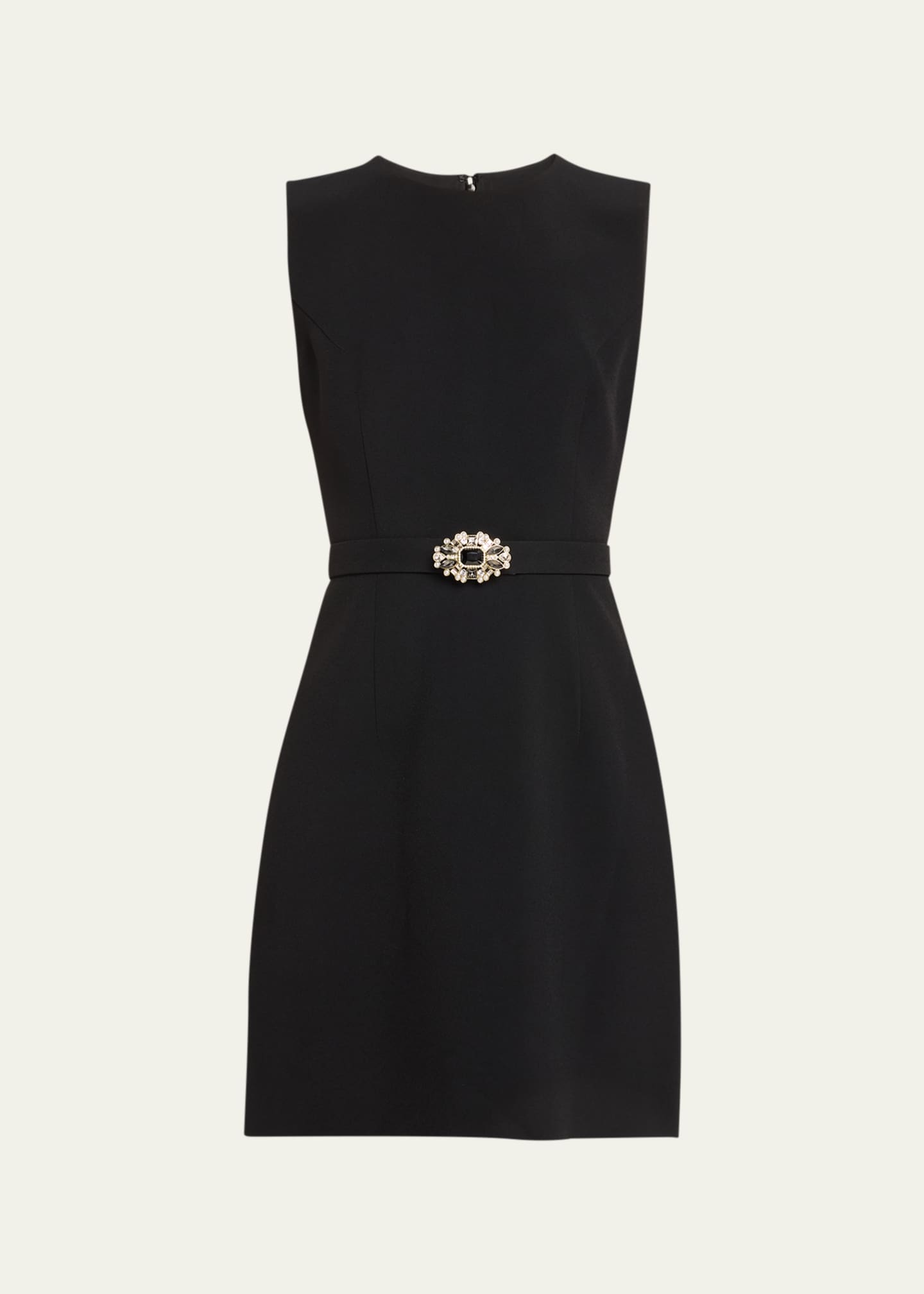 Andrew Gn Crystal Belted Mini Dress - Bergdorf Goodman