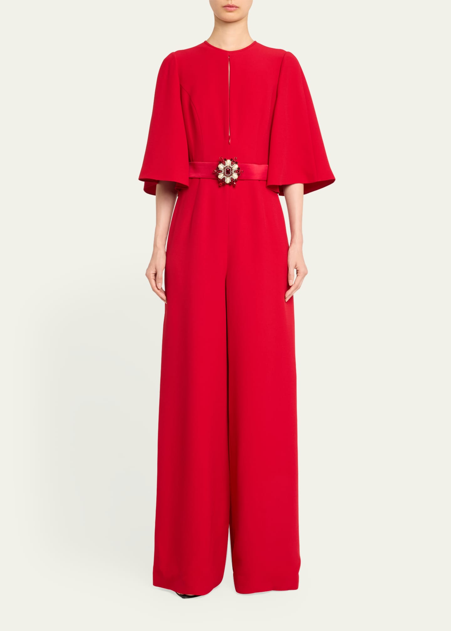 Cape wide leg jumpsuit sales