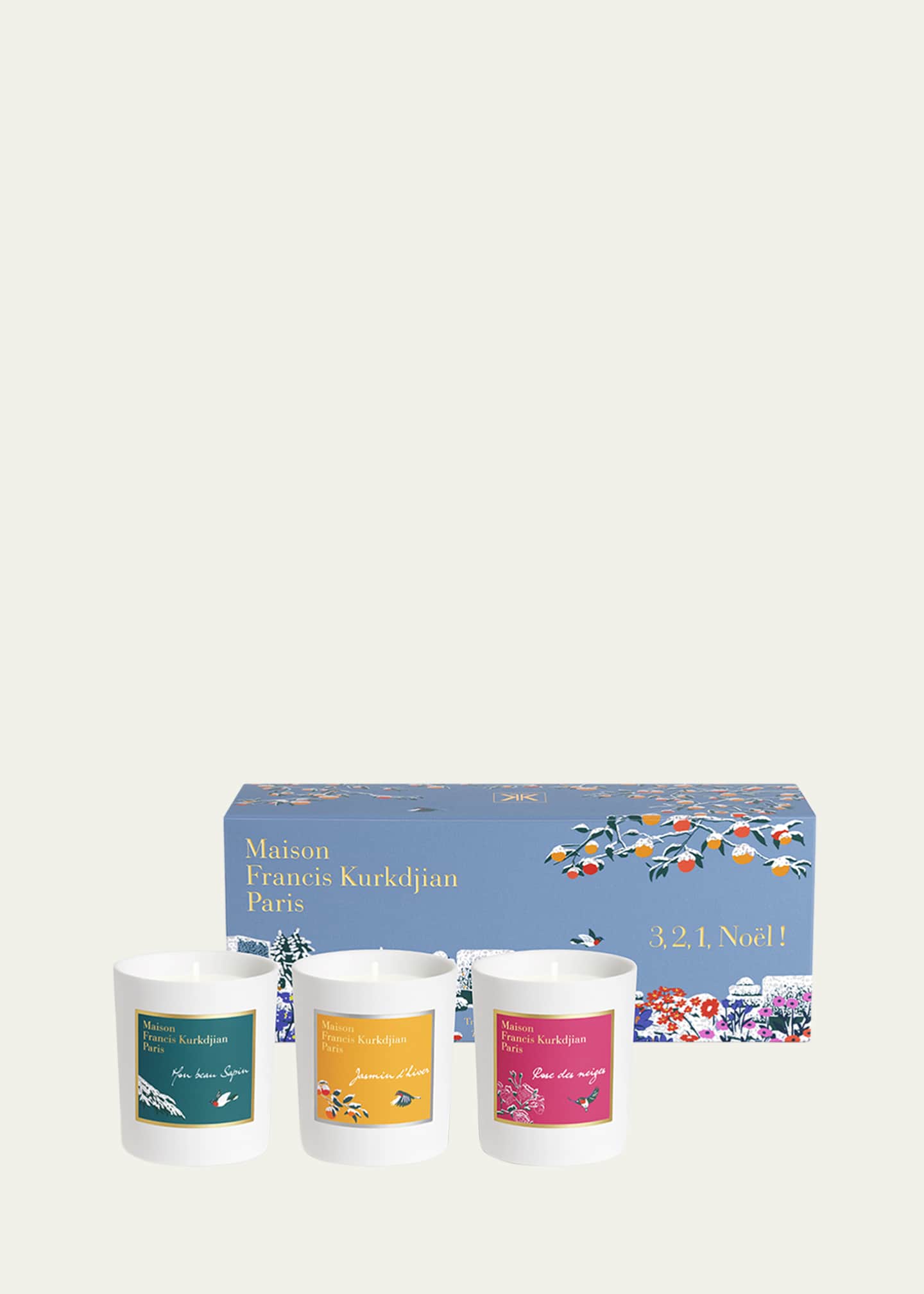 Maison Francis Kurkdjian Trio Candle Set, 3 x 95 g