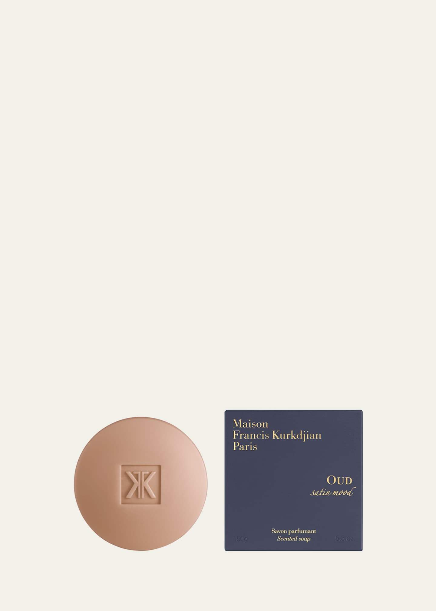 Maison Francis Kurkdjian Oud Satin Mood Scented Bar Soap, 150 g Image 2 of 2