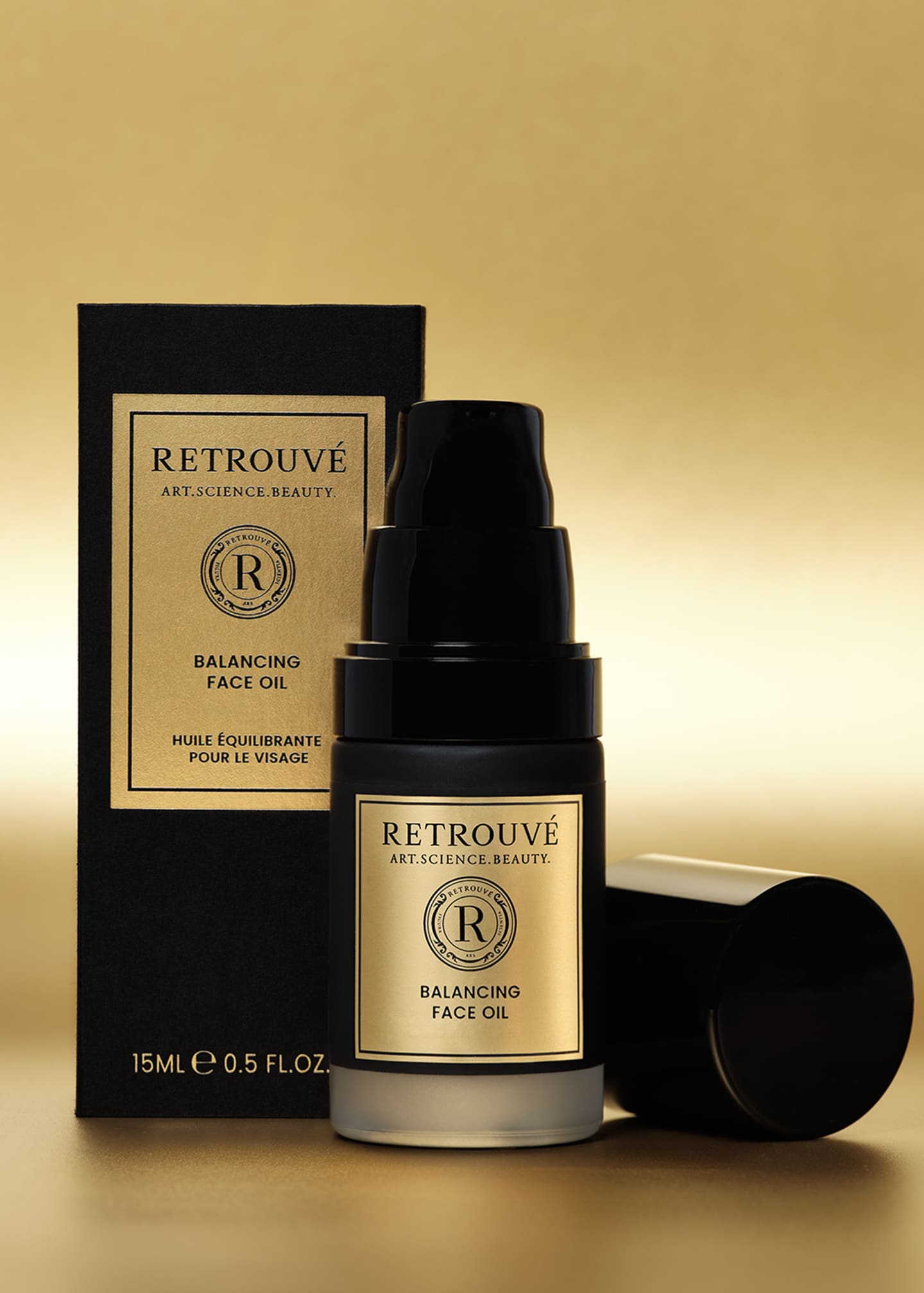 Retrouve Balancing Face Oil, 0.5 oz. Image 5 of 5