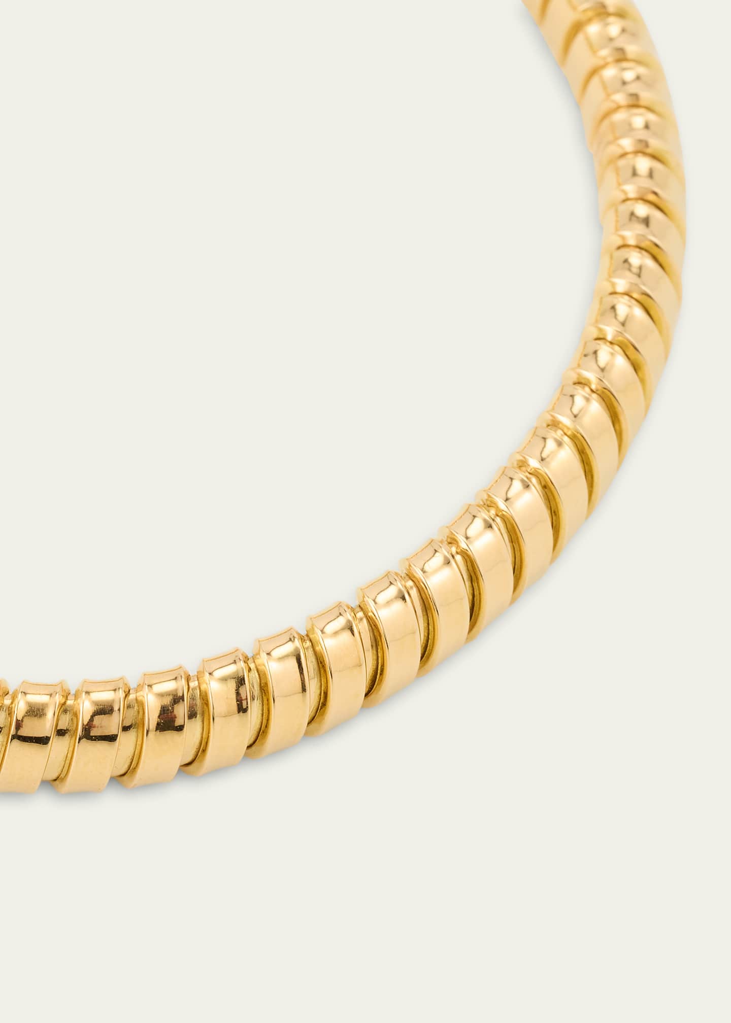 Sidney Garber 18K Yellow Gold Single Rolling Bracelet Image 4 of 4