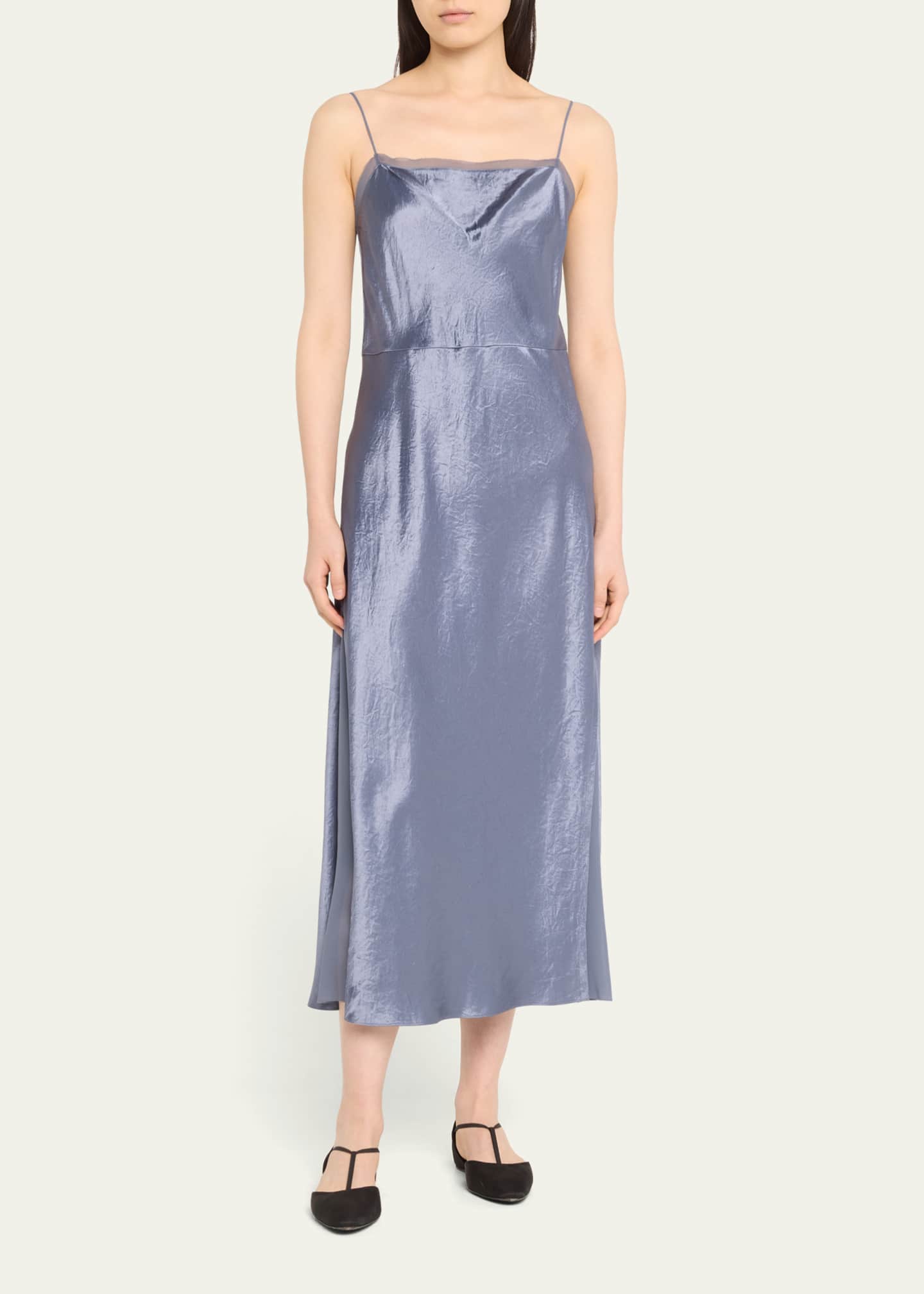 Vince silk dress sale on sale
