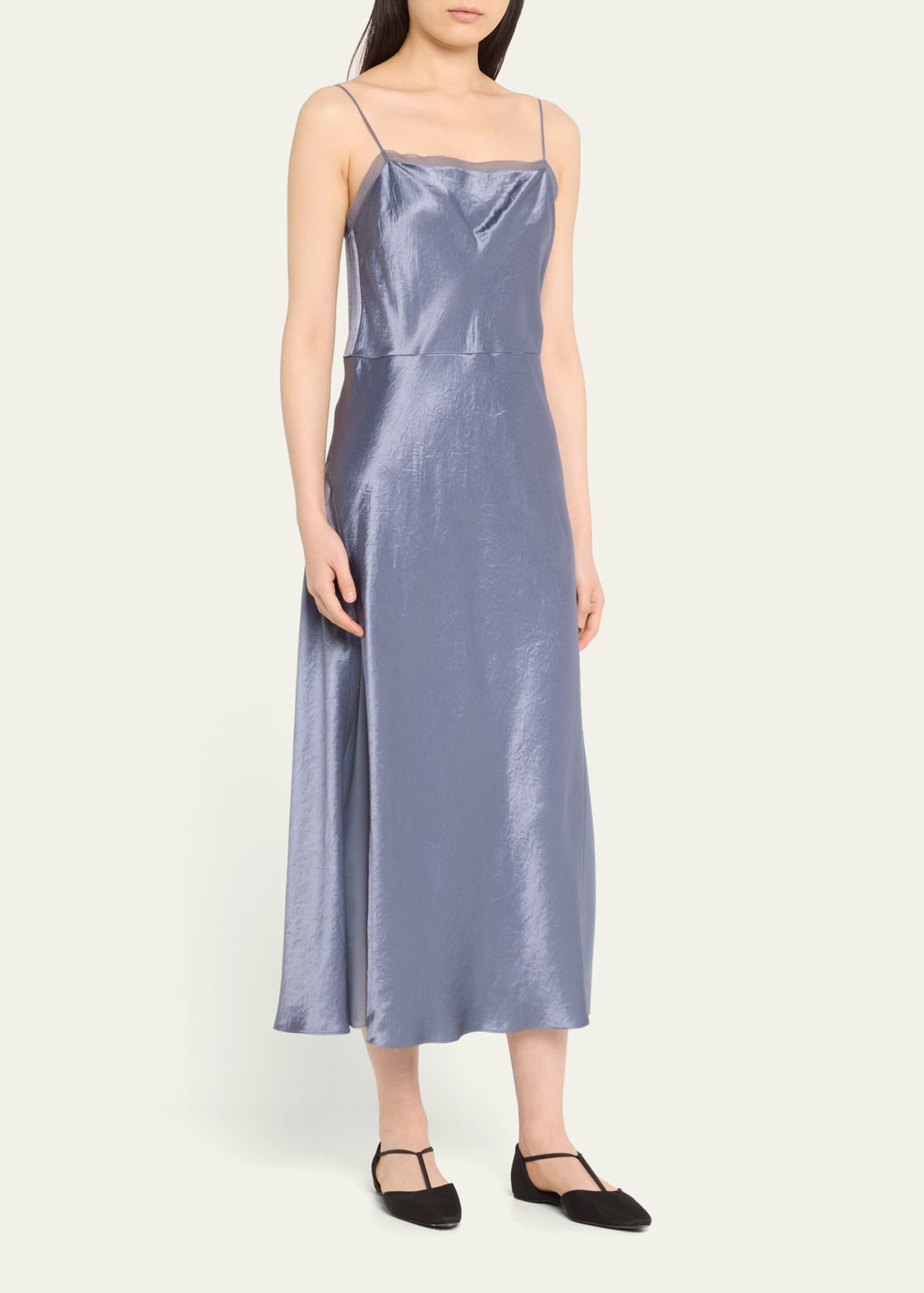 Vince silk dress sale outlet