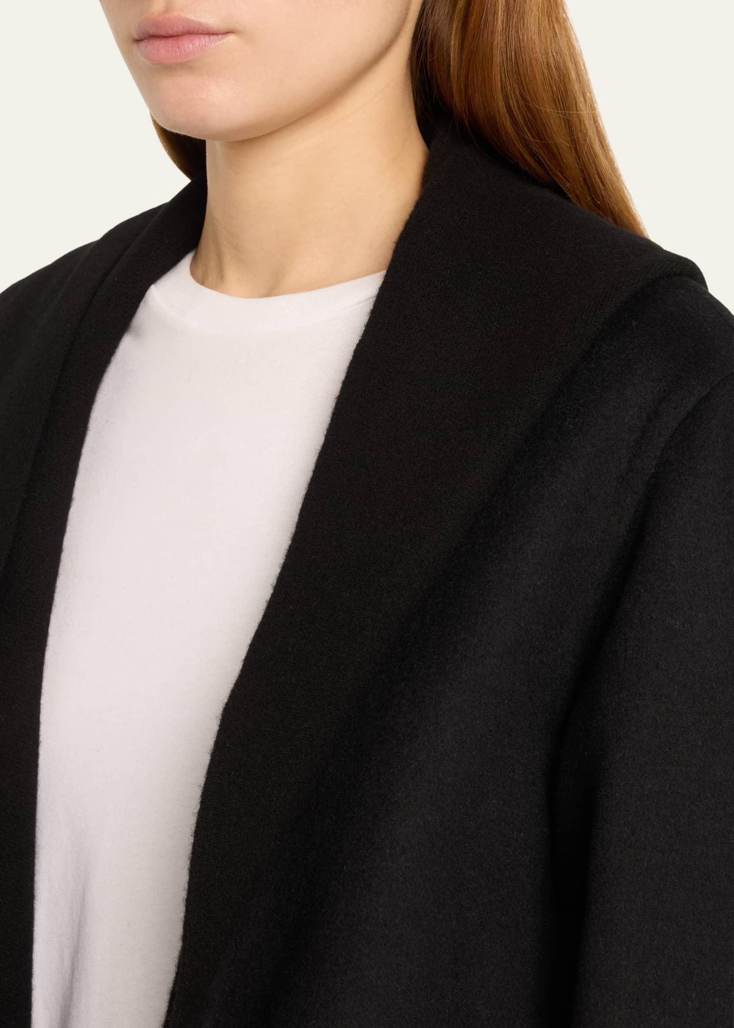 Vince hooded wool coat discount