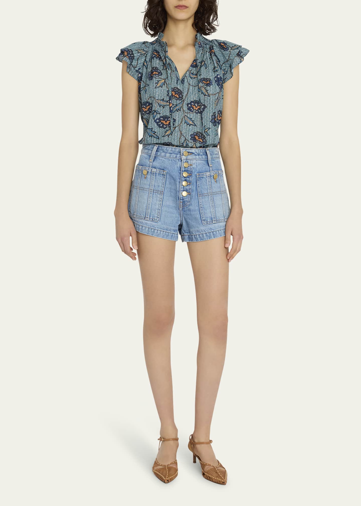Ulla johnson shorts deals