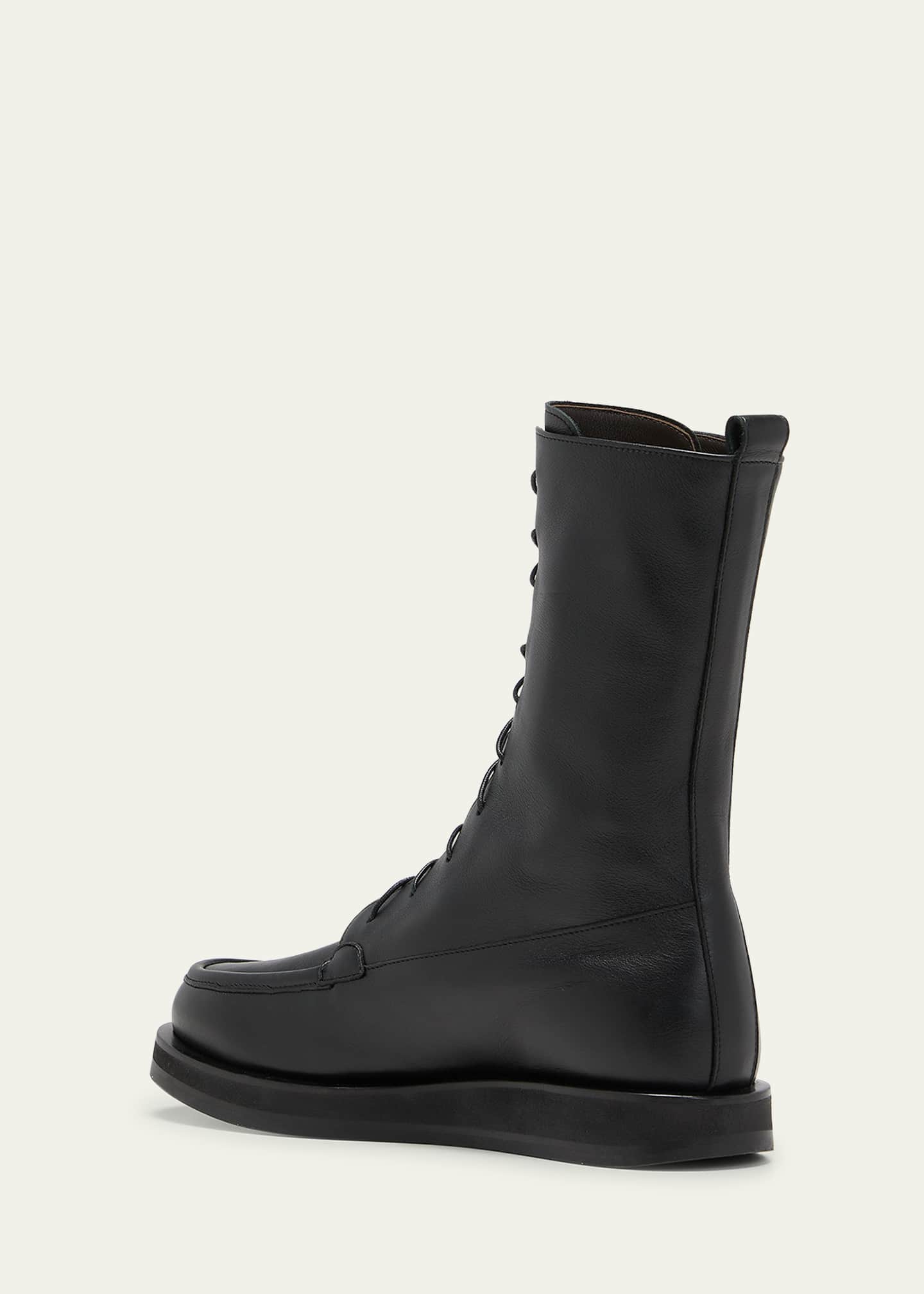 The row white boots sales