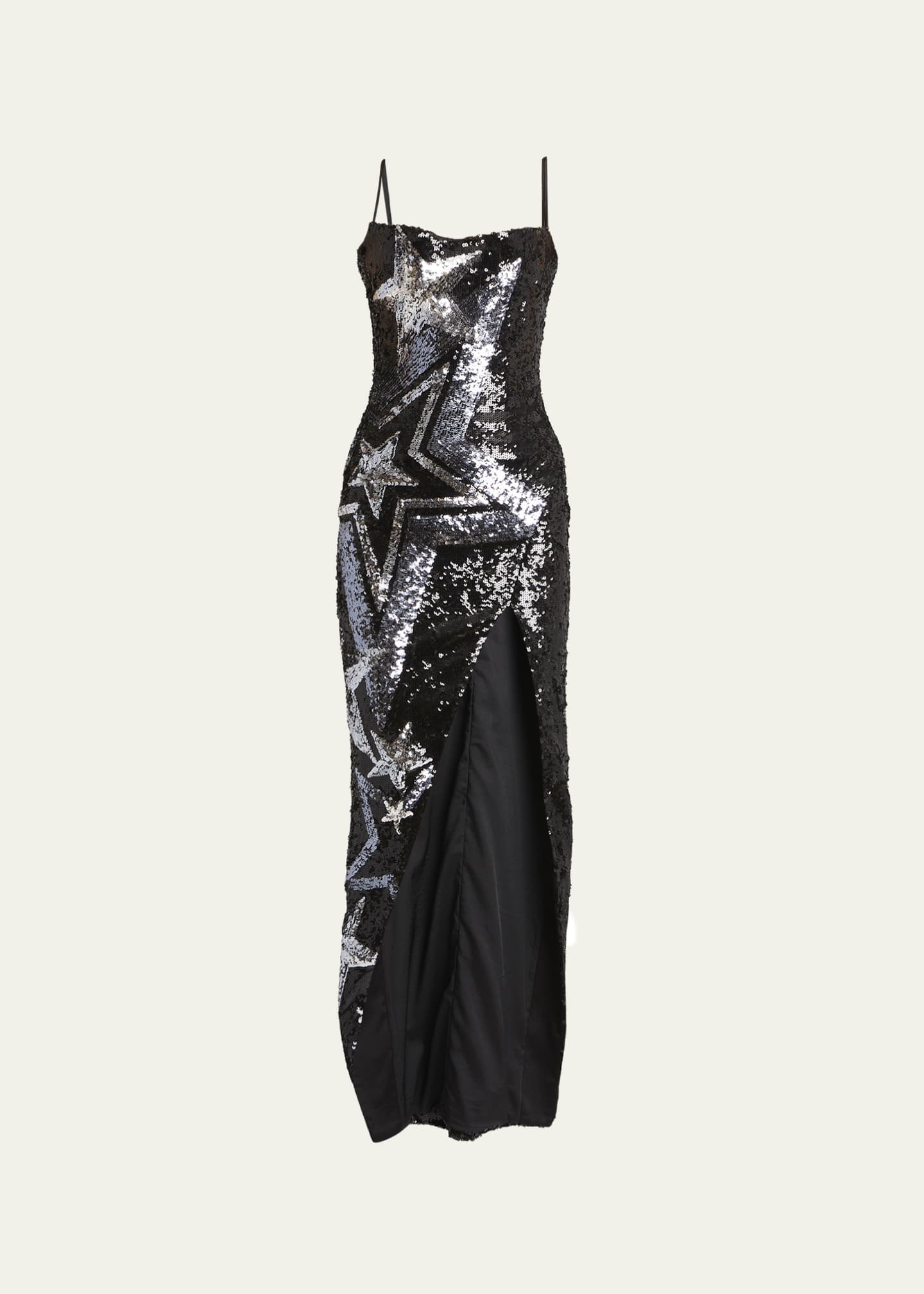 Embroidered star dress top