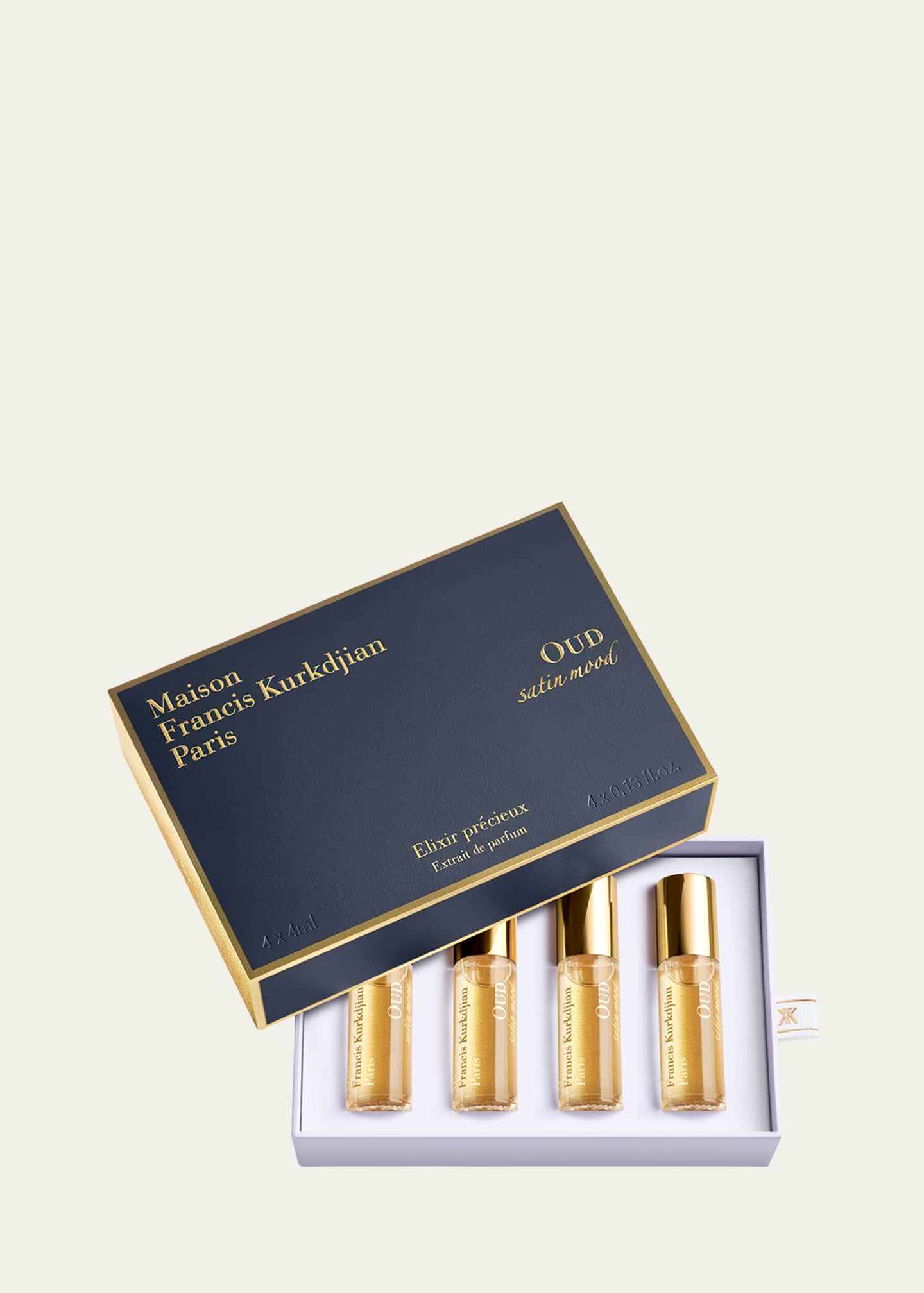 Maison Francis Kurkdjian Oud Satin Mood Precious Elixirs, 4 x 4 mL
