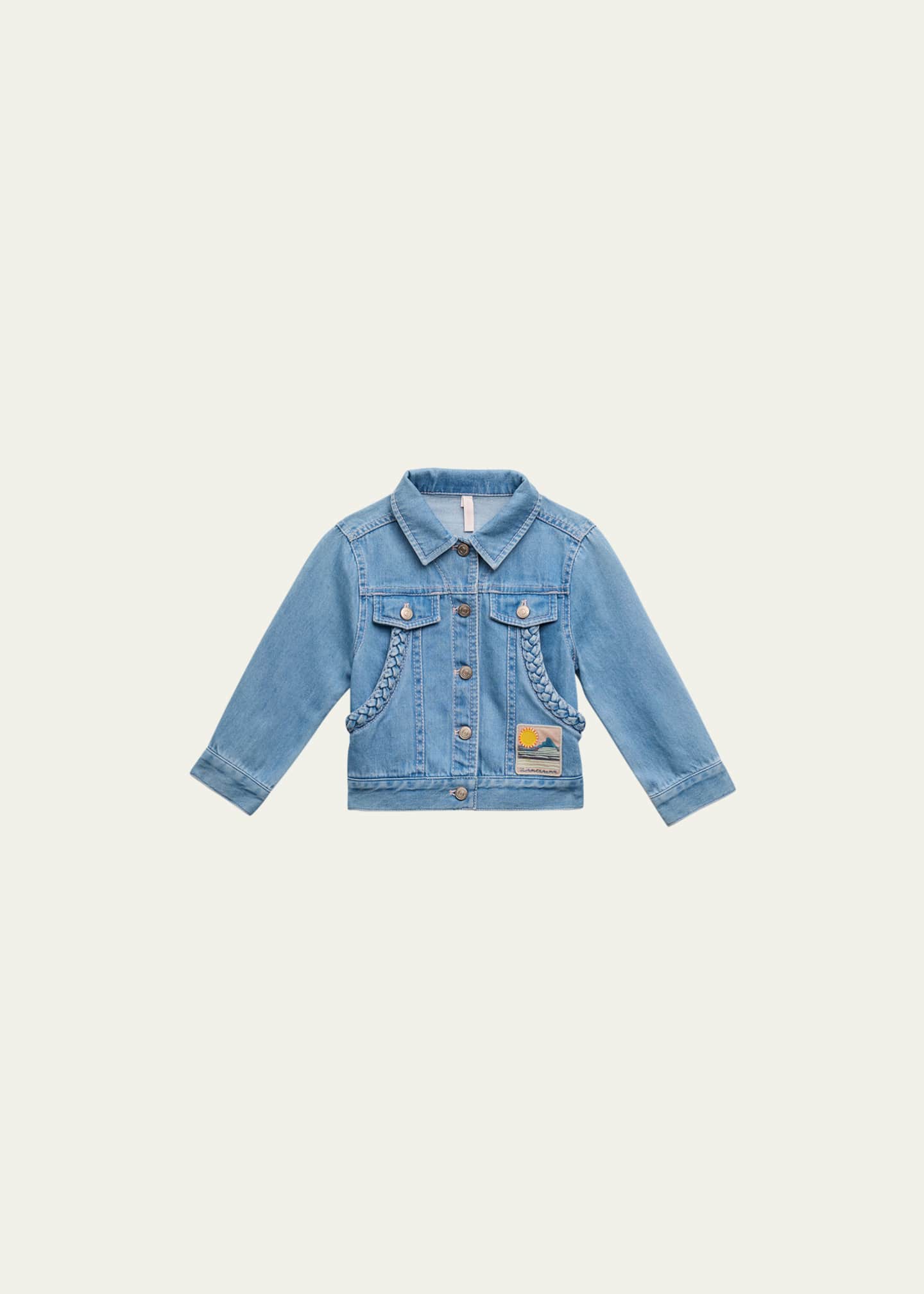 Denim jacket size 12 deals