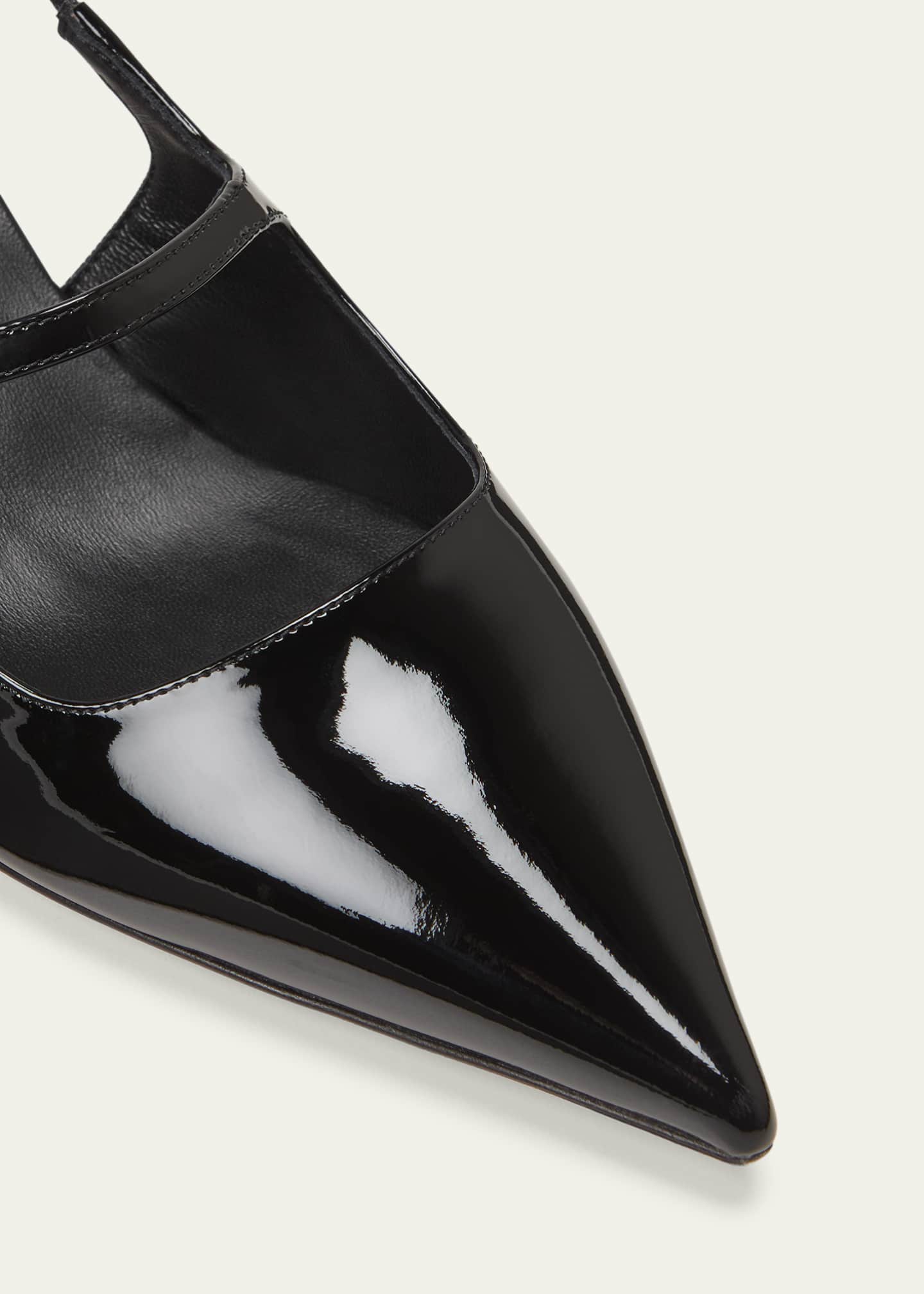 サンダル・ミュール jimmy choo DIDI' SLINGBACK Didi metallic leather slingback flats in silver - Jimmy Choo