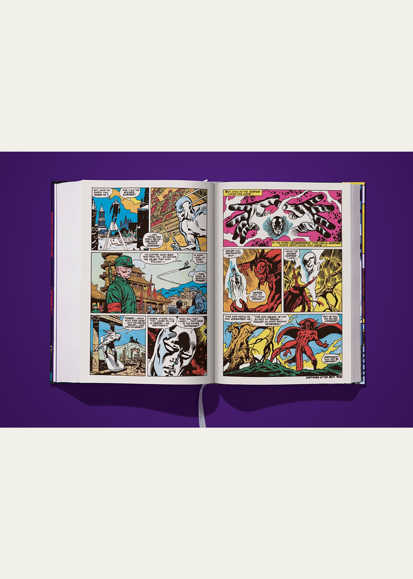 TASCHEN "Marvel Comics Library: Silver Surfer 1968-1970" Book Image 4 of 5