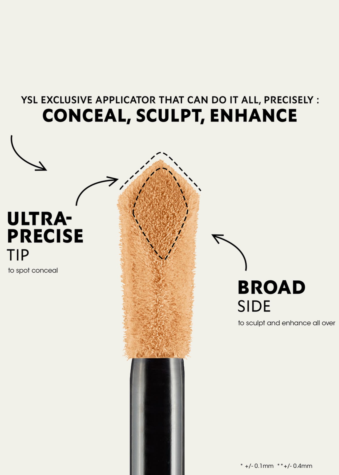 Yves Saint Laurent Beaute All Hours Concealer, 1.83 oz. Image 3 of 3