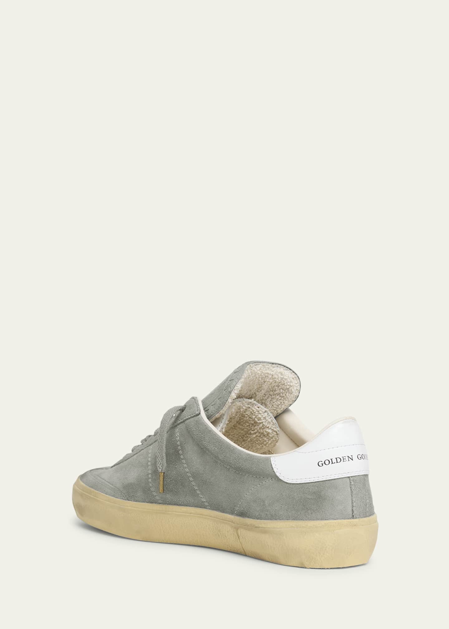 Golden Goose Men's Soul-Star Suede Low-Top Sneakers Image 4 of 6