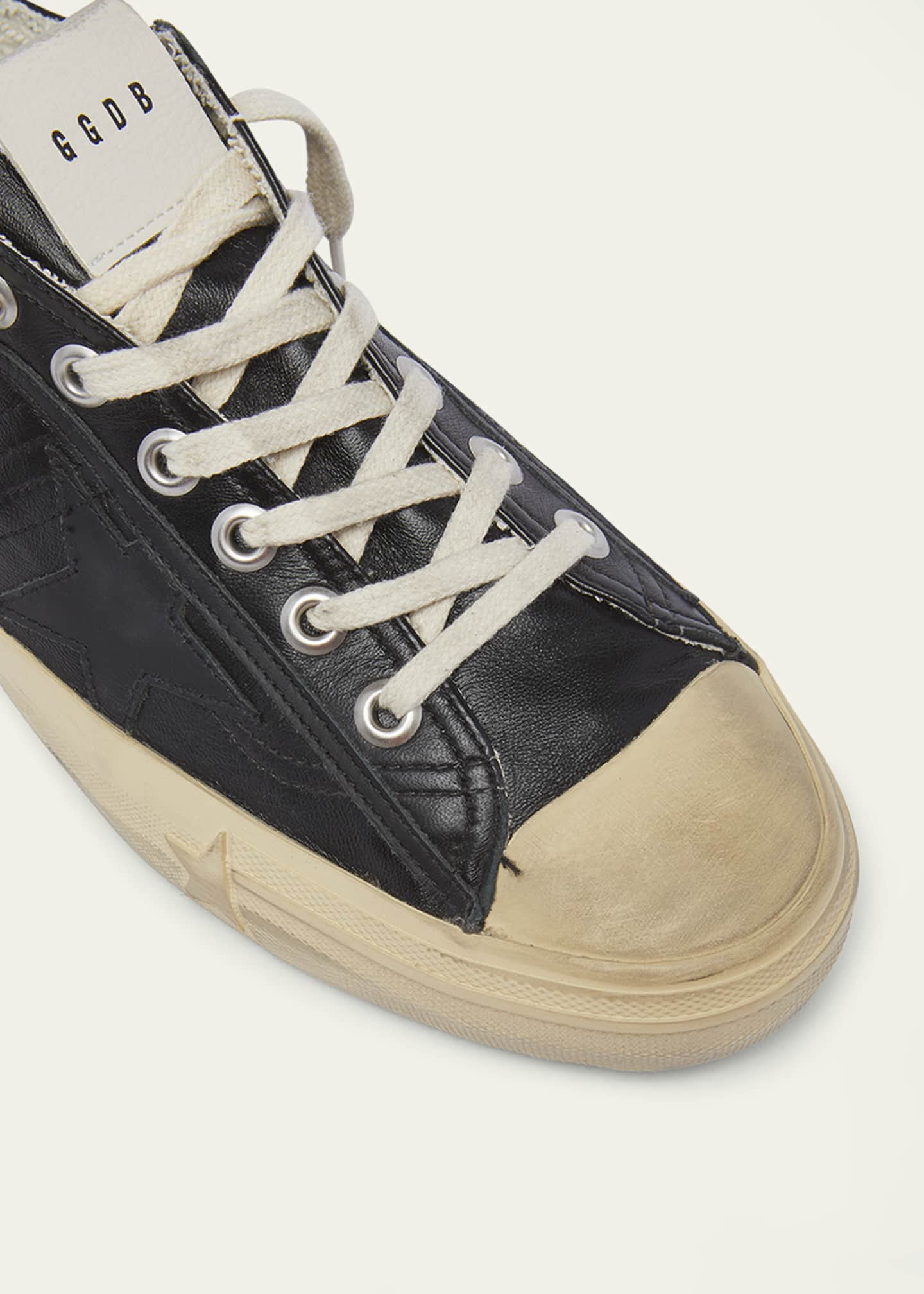 Golden Goose V-Star leather sneakers - White