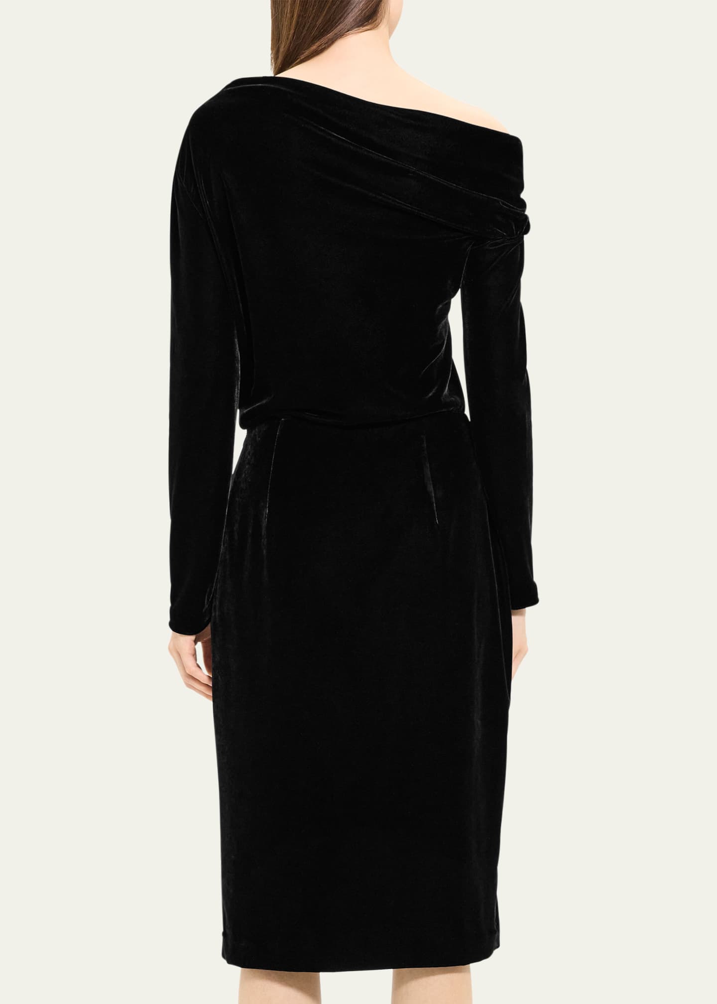 Theory top velvet dress