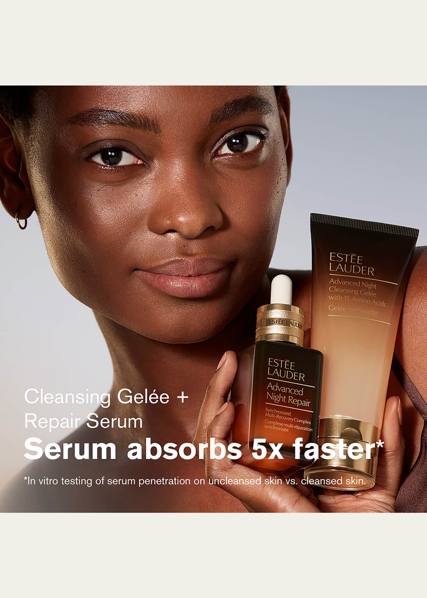 Estee Lauder Advanced Night Cleansing Gelée with 15 Amino Acids, 3.4 oz. Image 4 of 5