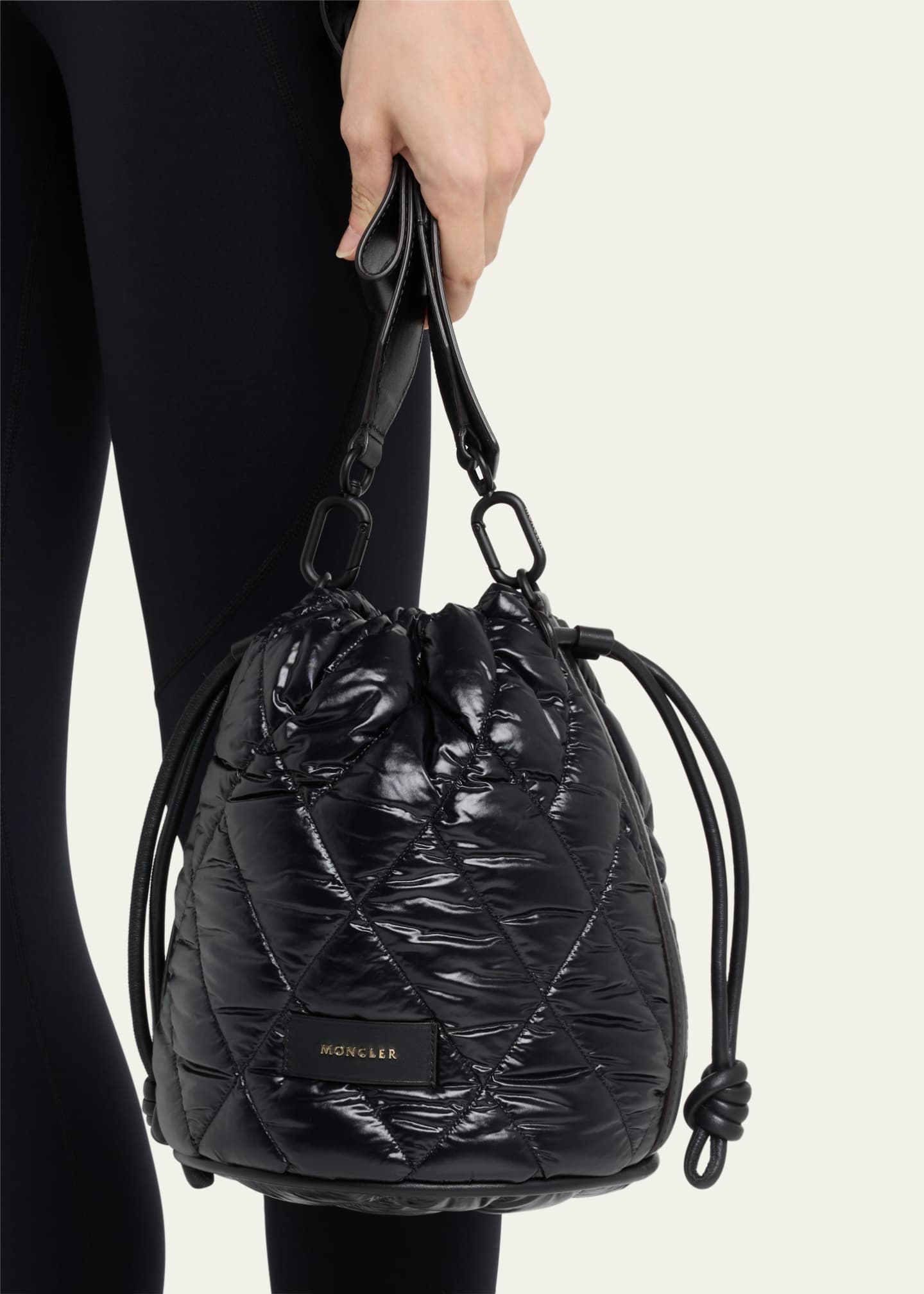Quilted bucket hot sale bag