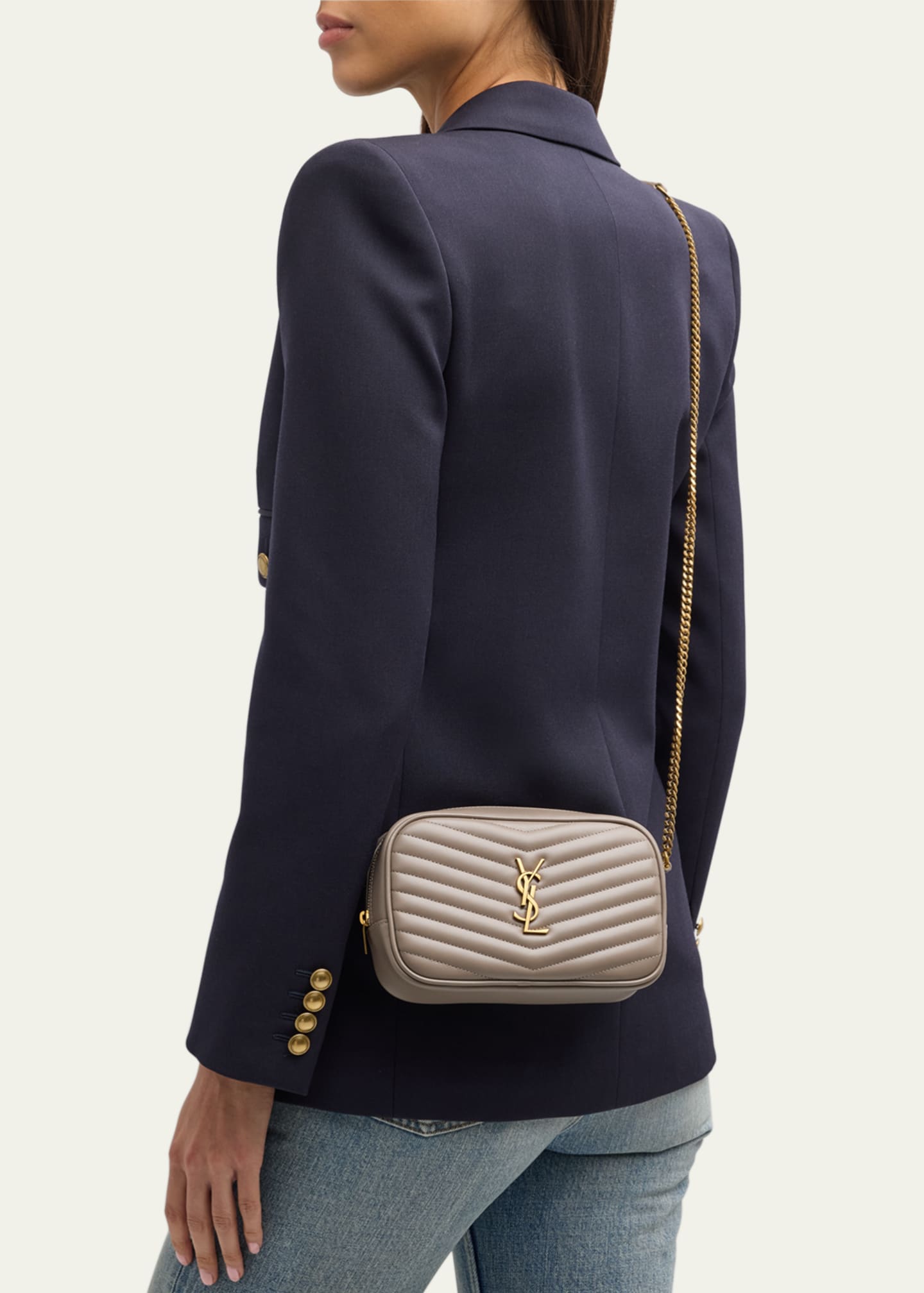 Ysl lou matelasse camera bag on sale
