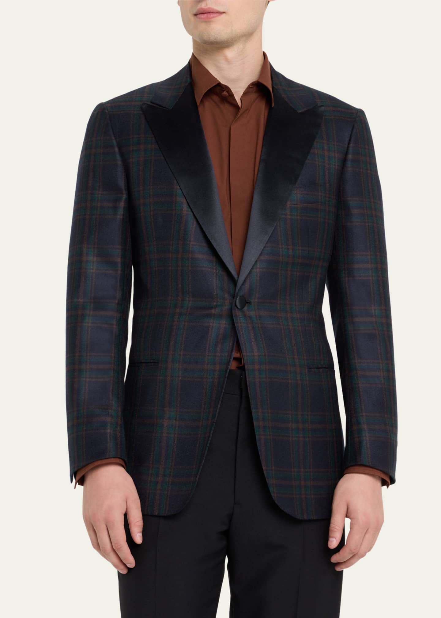Tartan dinner jacket hot sale