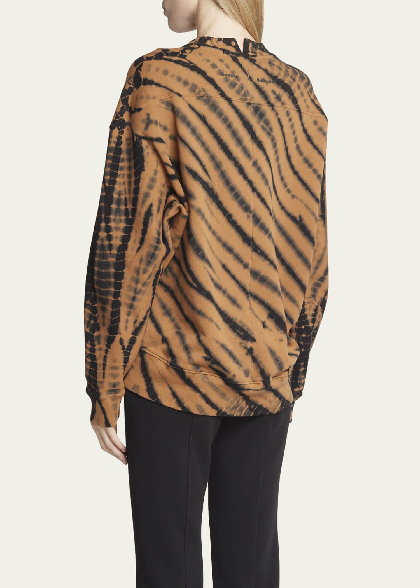 Proenza schouler white on sale label tie dye sweatshirt