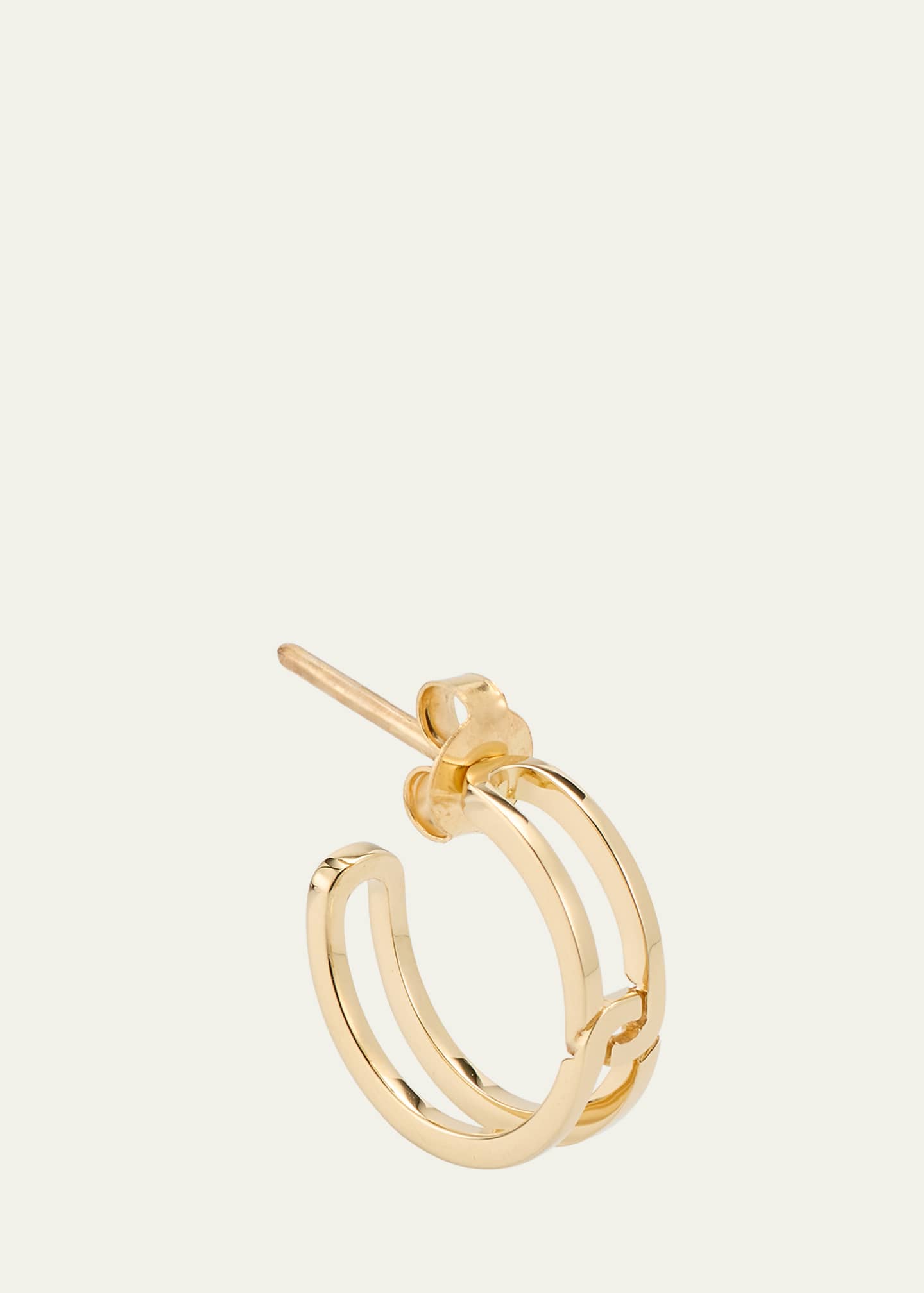 KINRADEN Men's The Gasp 18K Gold Small Earring, Single Image 1 of 4