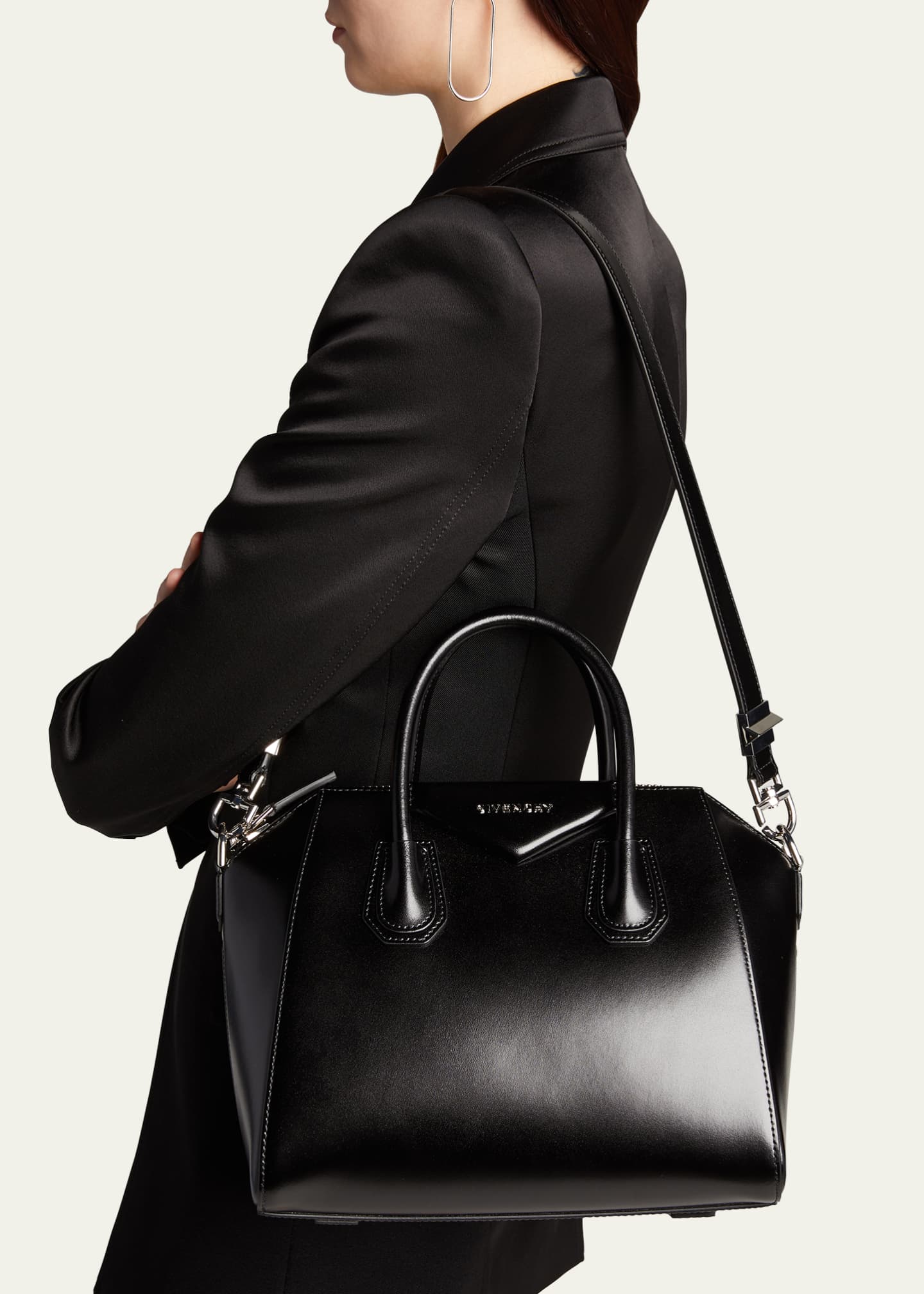 Givenchy Antigona Small Top Handle Bag in Box Leather