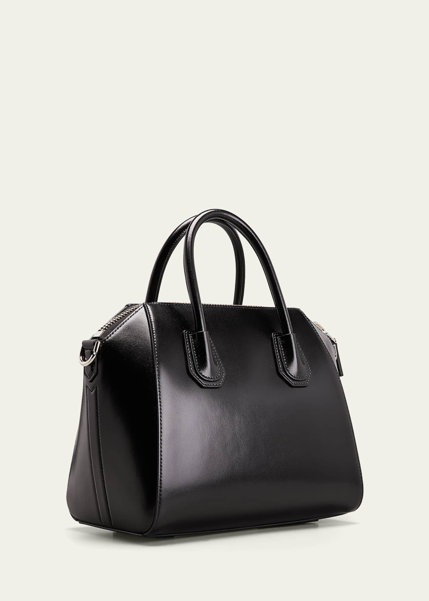 Givenchy Antigona Small Top Handle Bag in Box Leather - Bergdorf Goodman