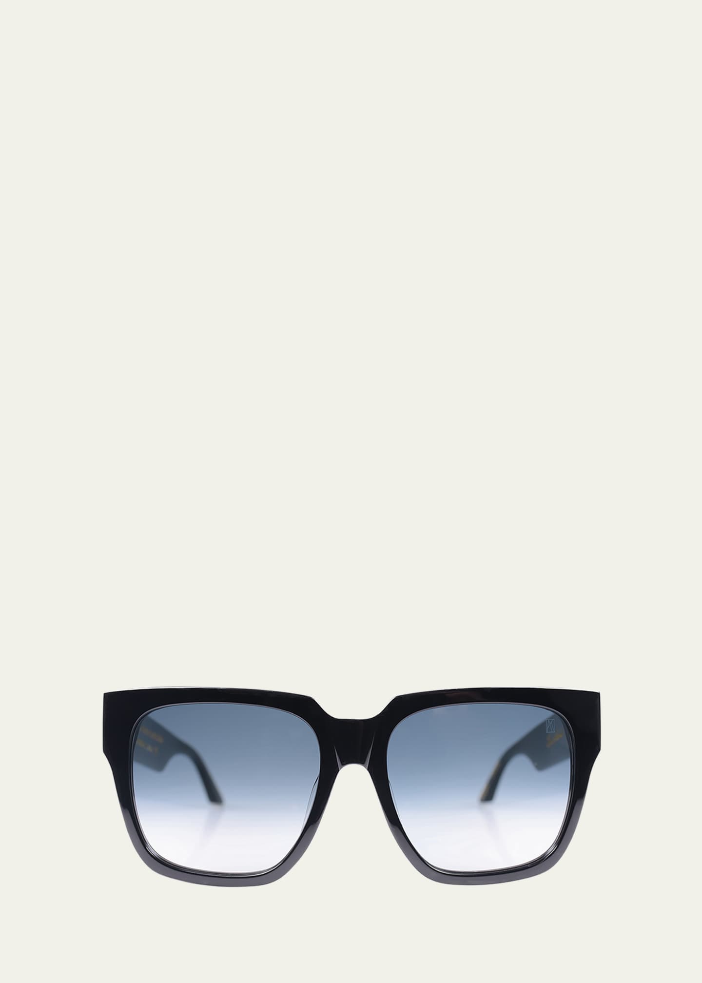Anna Karin Karlsson Coco Stories Acetate Square Sunglasses Black