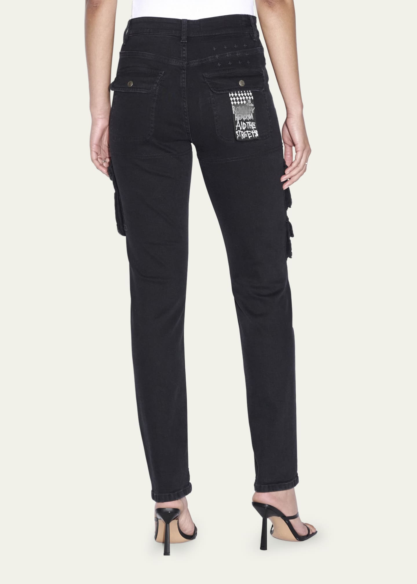 Ksubi Straight Up High Rise Cargo Jeans Bergdorf Goodman
