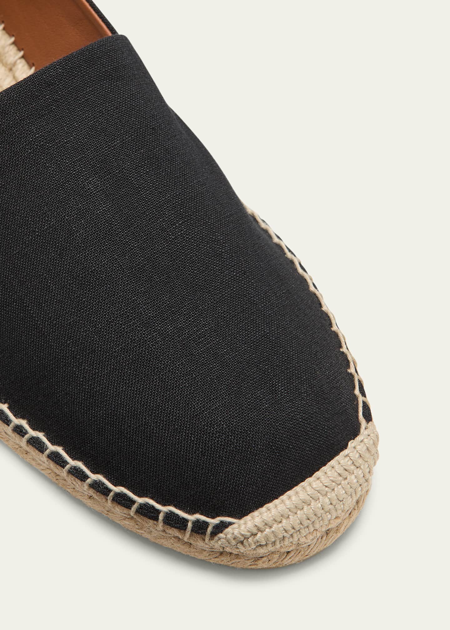 Ralph Lauren Purple Label Men's Bowsworth Linen Espadrilles Image 5 of 5